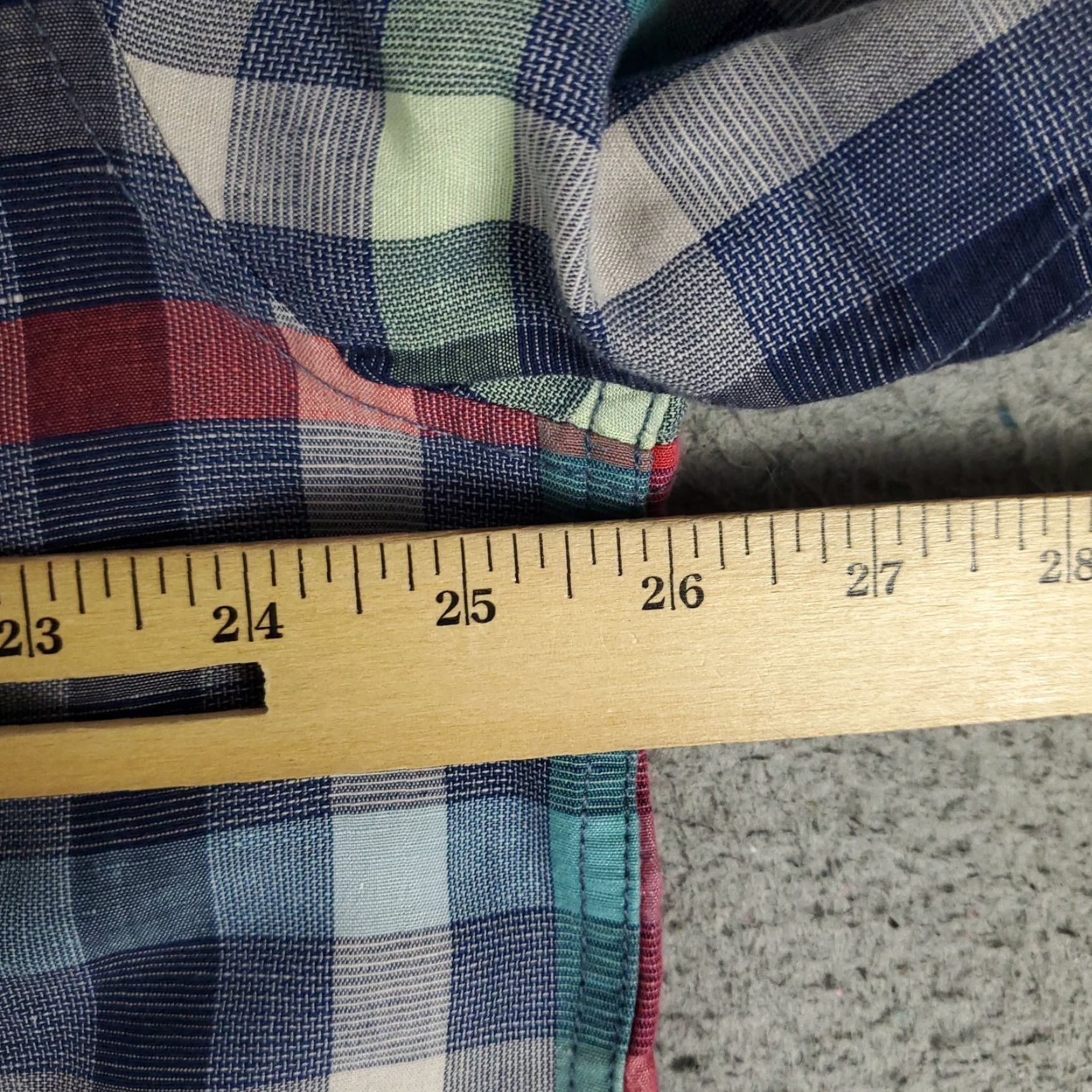Tommy Bahama Tommy Bahama Shirt Mens XL Blue Plaid Linen Blend Button-Up Long Sleeve - Shirt - Adult XL - Blue - Tommy Bahama Size US XL / EU 56 / 4 - 5 Thumbnail
