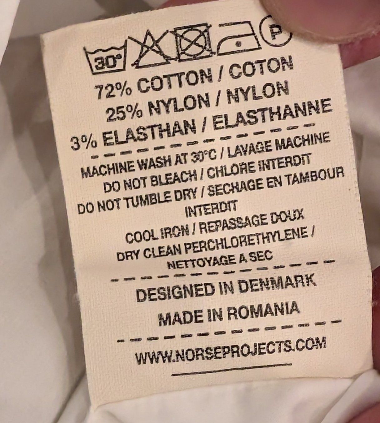 Norse Projects Norse Projects Osvald Compact Poplin Zip Shirt Size US L / EU 52-54 / 3 - 4 Thumbnail