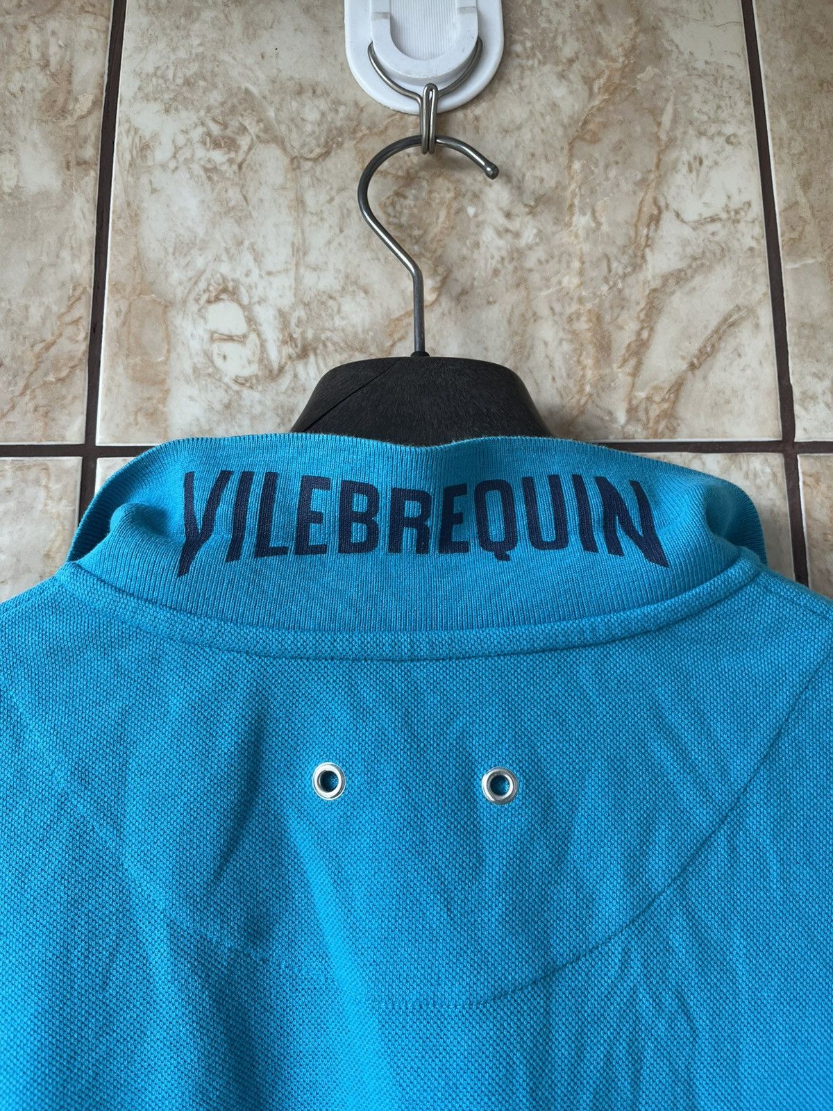 Vilebrequin Vilebrequin Aqua Blue polo Size US L / EU 52-54 / 3 - 4 Thumbnail
