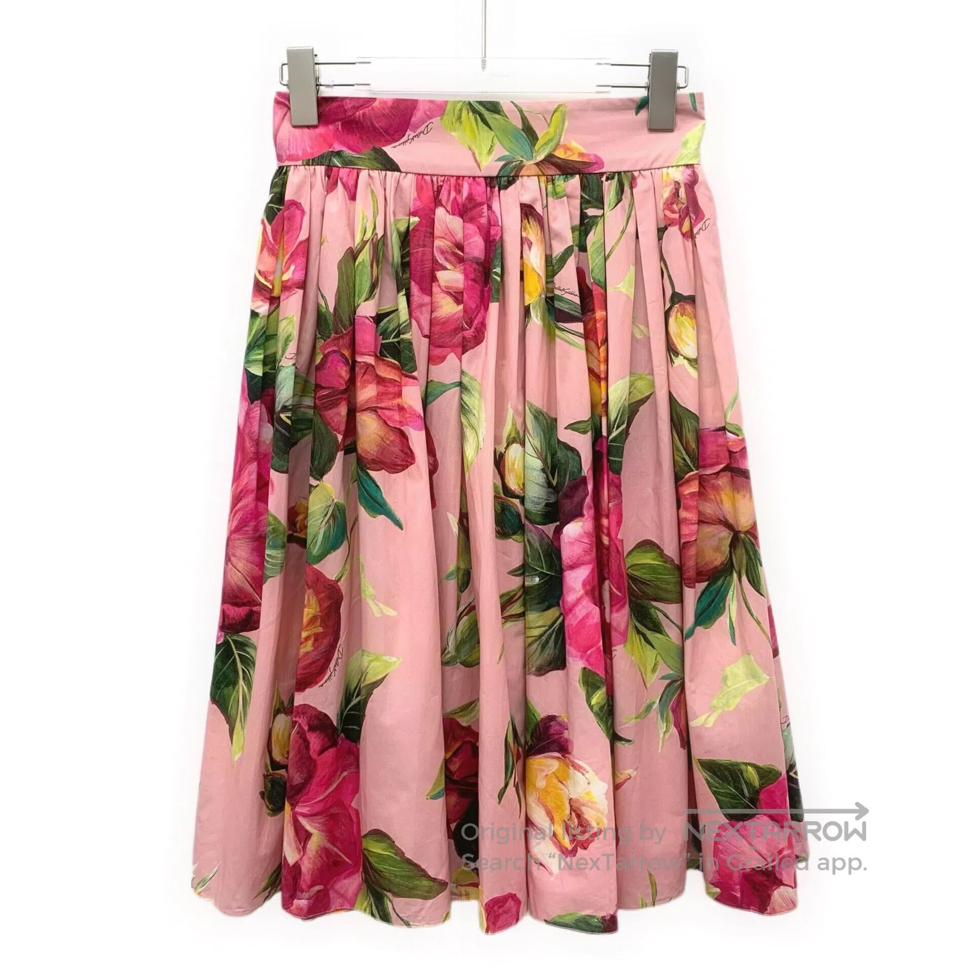 Dolce & Gabbana Dolce Gabbana Color block floral print cotton casual half Size 37" - 1 Thumbnail