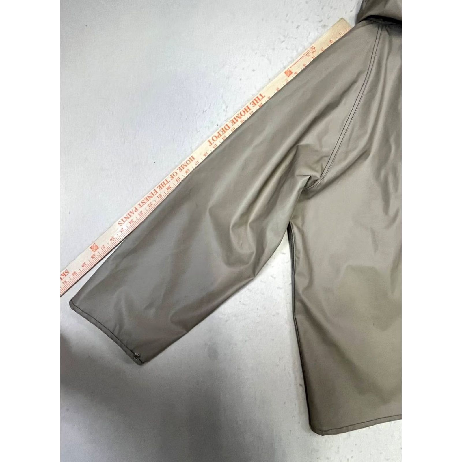 Weatherproof VINTAGE American Clearwater Jacket Parka Waterproof Stadium Jacket Beige L Mens USA Weatherproof Vinyl USA Theme Mens L Size US L / EU 52-54 / 3 - 3 Thumbnail