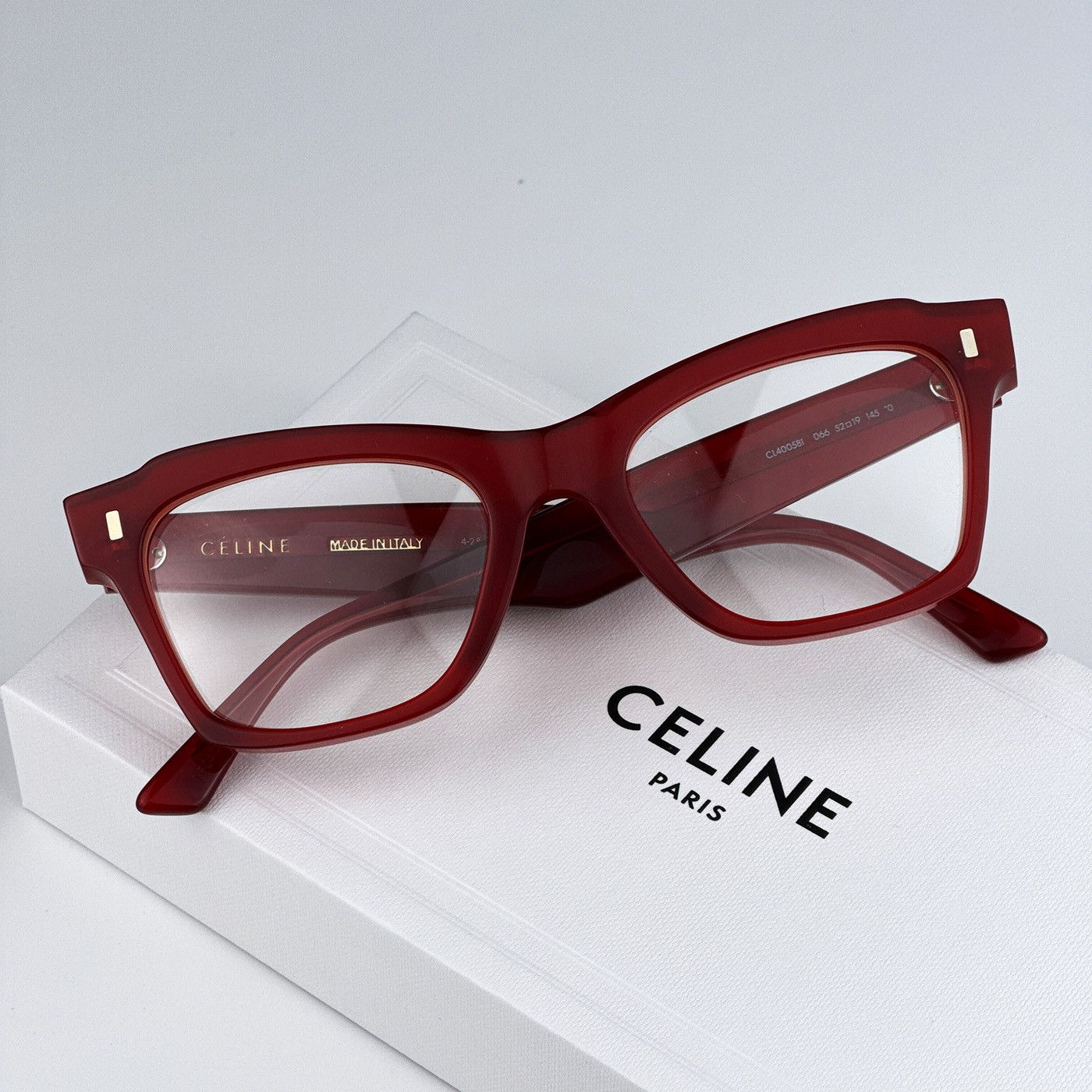 Celine Celine THIN Women Eyeglasses Rose Demo CL50058I 074 