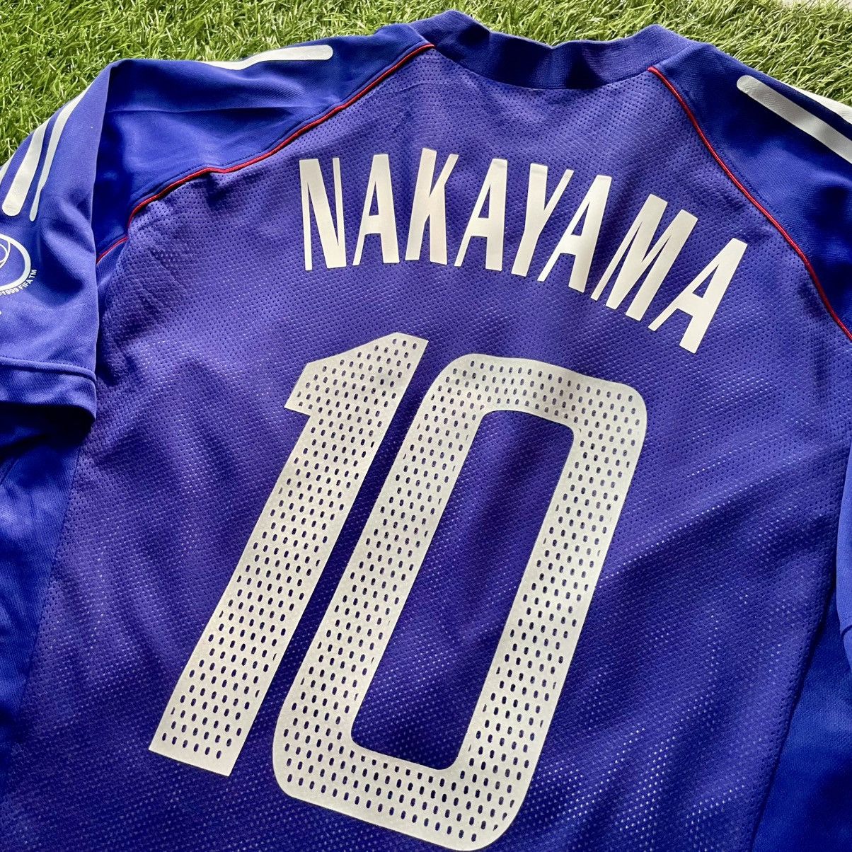Adidas Japan Home Player Issue World Cup 2002 Nakayama #10 Size US L / EU 52-54 / 3 - 10 Thumbnail