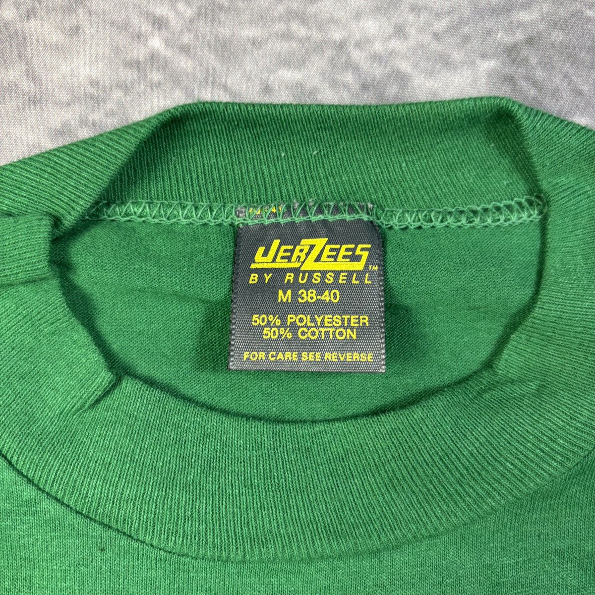 Vintage 1980s Irish Catholic Joke Tee True Vintage Felt Letter USA Size US M / EU 48-50 / 2 - 5 Thumbnail