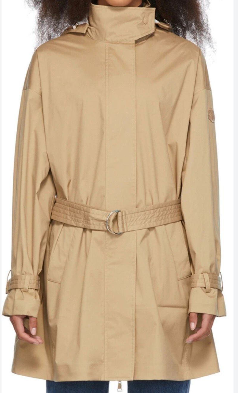 Moncler ✨ MONCLER CREPIDE TRENCH COAT SIZE 3 LUXE LIGHTWEIGHT ✨ Size S / US 4 / IT 40 - 21 Thumbnail