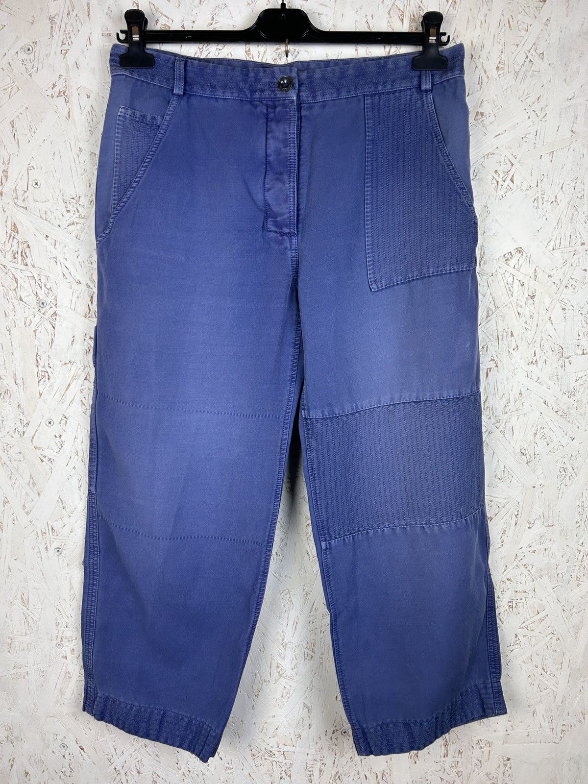 Burberry Burberry Black Label Blue Multipocket Avant Garde Pants Size 30" / US 8 / IT 44 - 1 Thumbnail