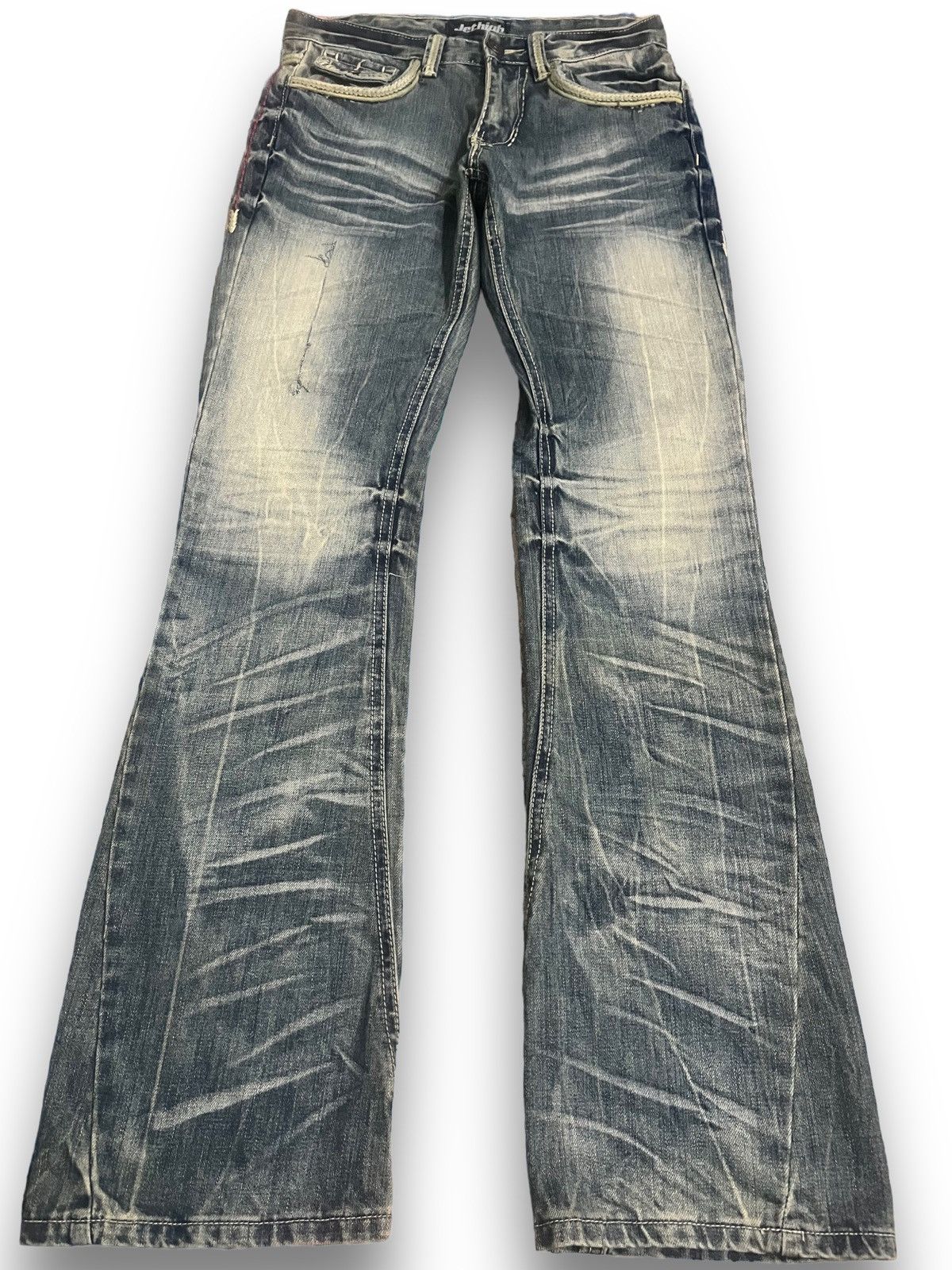 If Six Was Nine Vintage Jethigh Flare Bootcut Denim Size US 29 - 1 Thumbnail