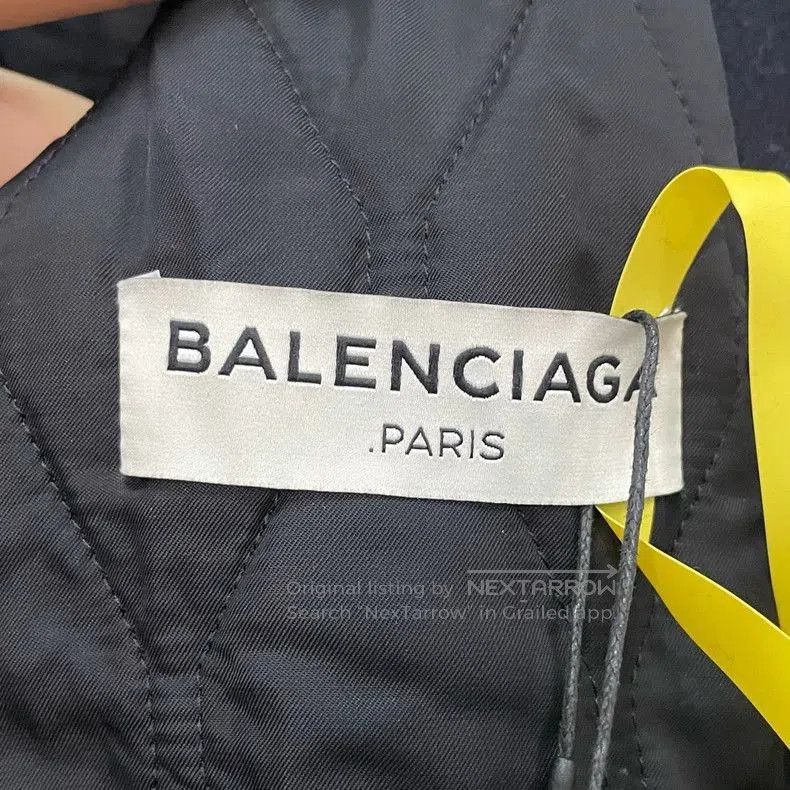 Balenciaga Balenciaga Black Wool Double-Breasted Coat. Size US L / EU 52-54 / 3 - 3 Thumbnail