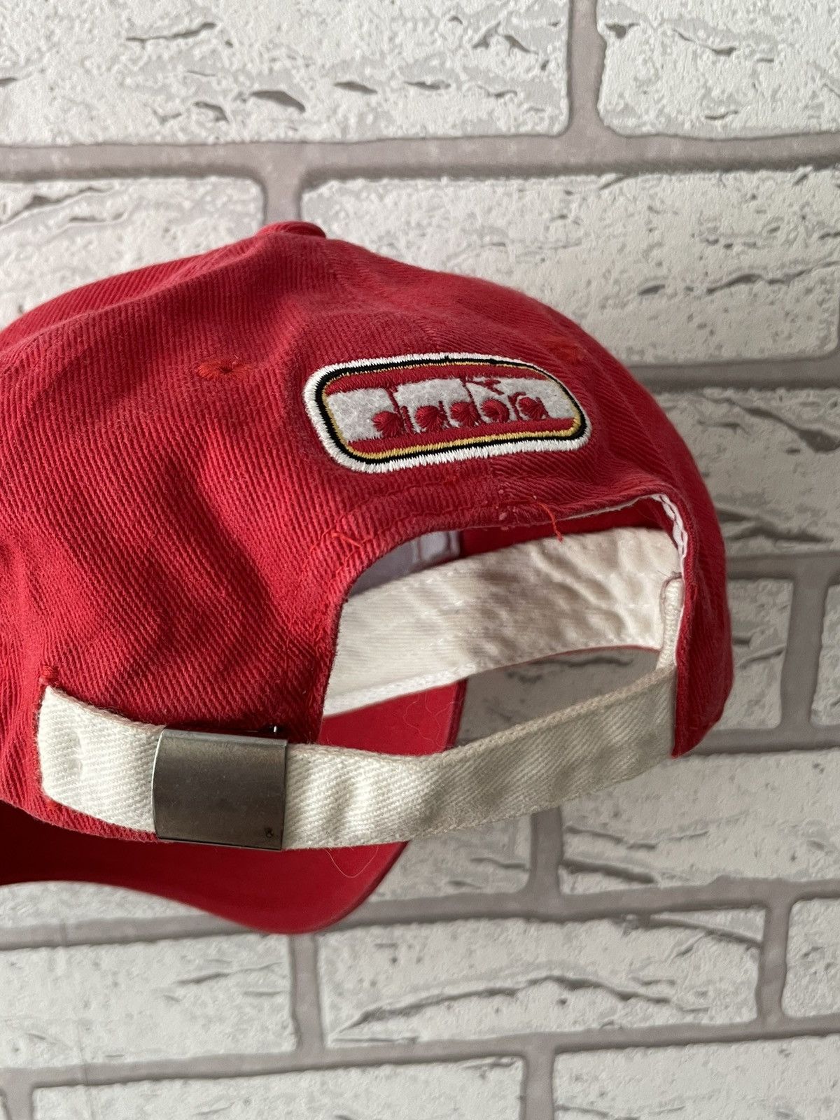Formula 1 × Vintage RARE 90s Ayrton Senna Vintage Diadora Hat Cap Y2K F1 Hype Size ONE SIZE - 7 Thumbnail