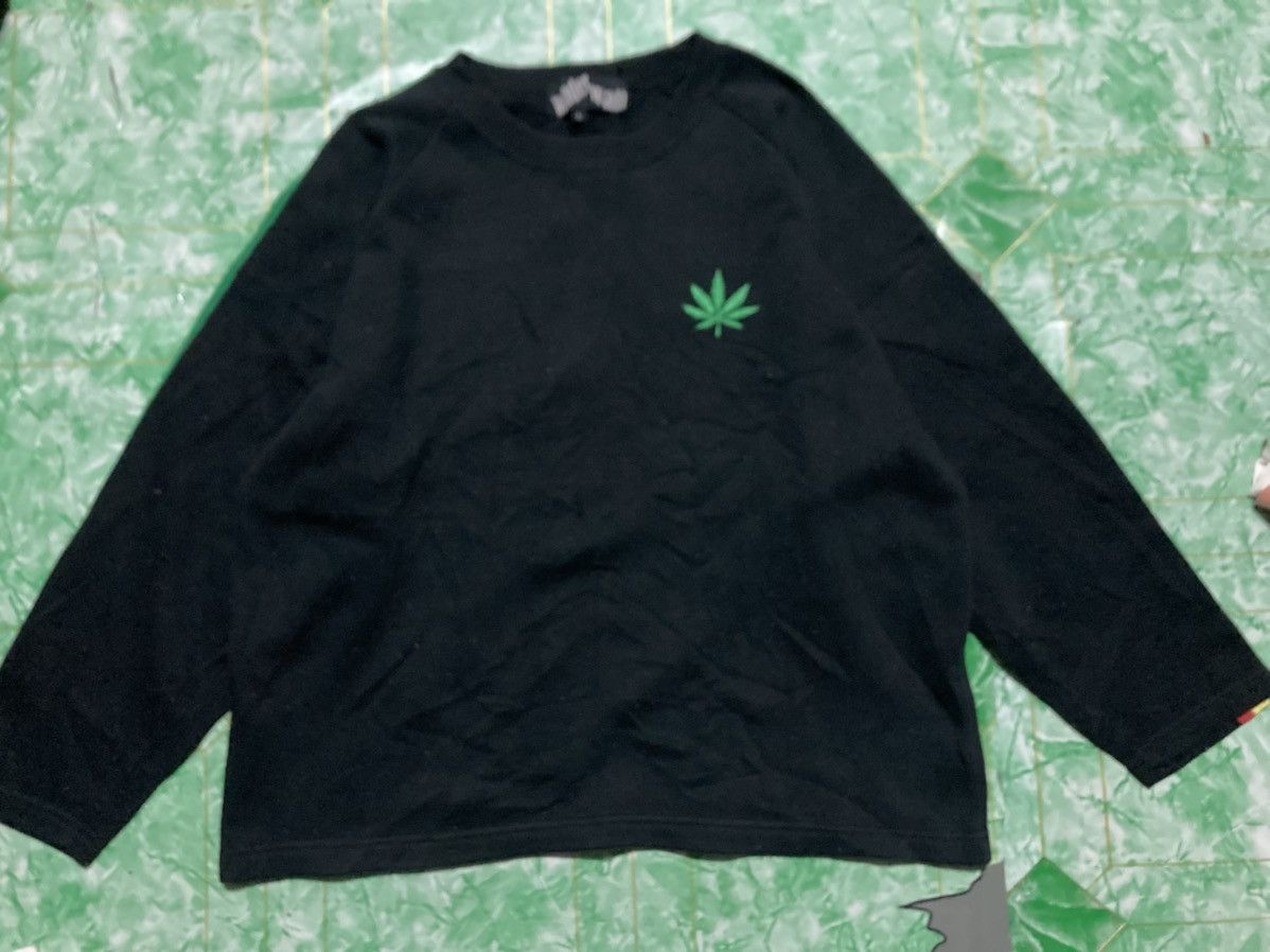 Designer Wonder Wall Marijuana Long sleeve T-shirt Size US L / EU 52-54 / 3 - 2 Thumbnail