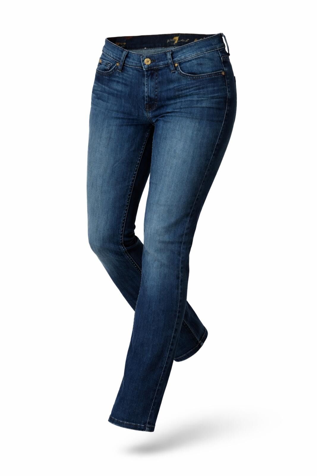 7 For All Mankind Women’s 7 For All Mankind The Skinny Jeans Dark Wash Sz 27 Size 28" / US 6 / IT 42 - 1 Thumbnail