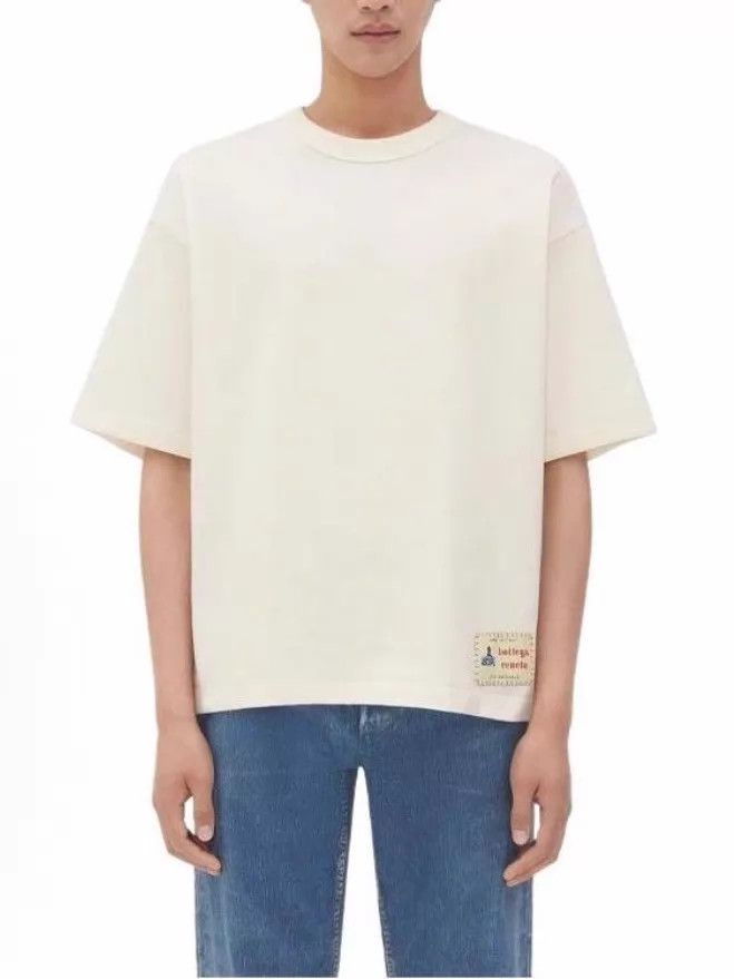 Bottega Veneta BV 24SS chalk white crewneck short-sleeve tee S new Size US S / EU 44-46 / 1 - 1 Thumbnail
