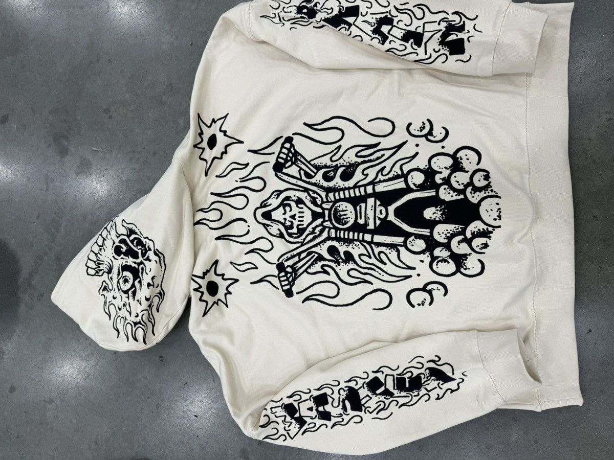 Designer × Japanese Brand Brainwashed Biker Hoodie Size US XL / EU 56 / 4 - 5 Thumbnail