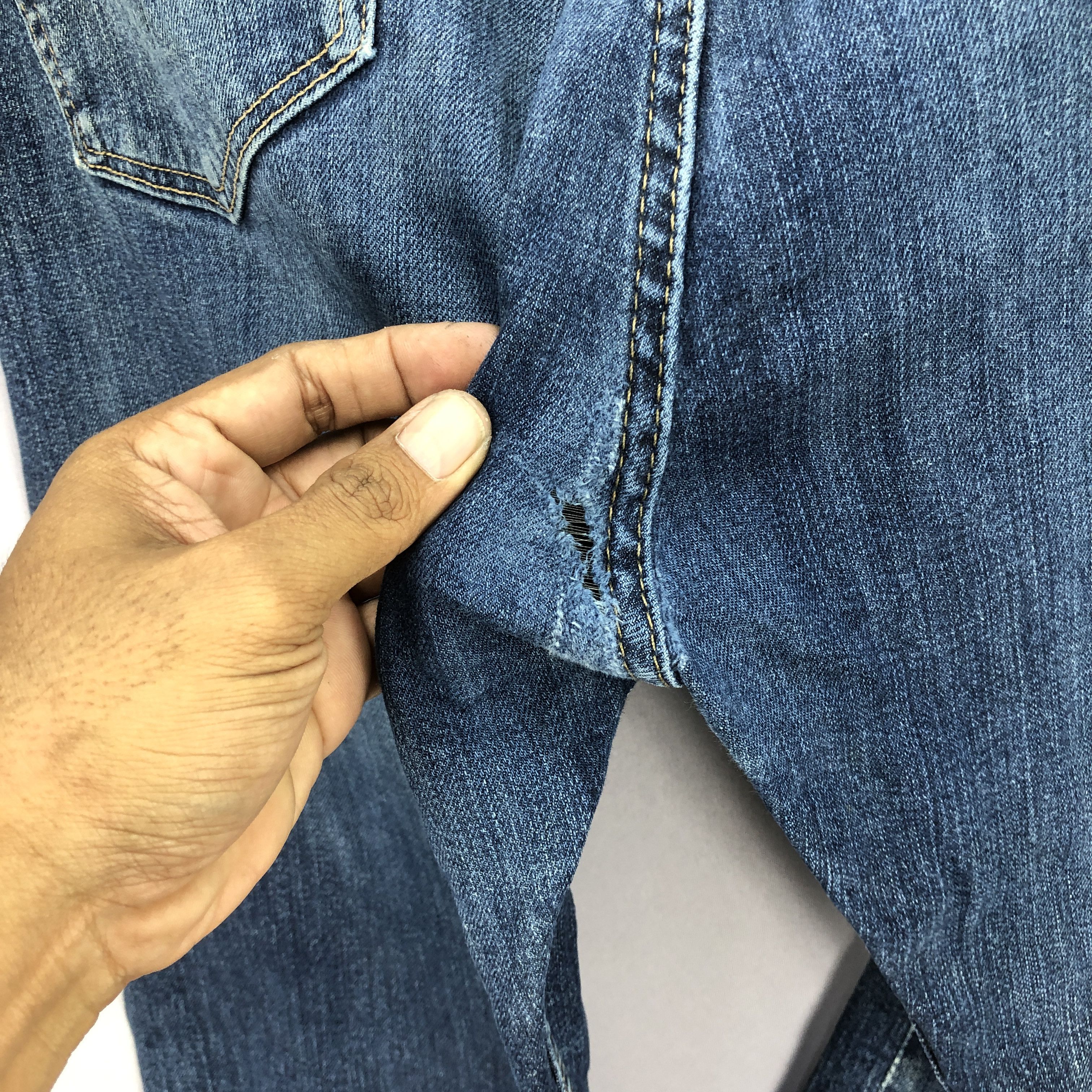 Levi's Vintage Levis 505 Jeans Levi's 505 Faded Blue Wash Denim Size US 38 / EU 54 - 9 Thumbnail