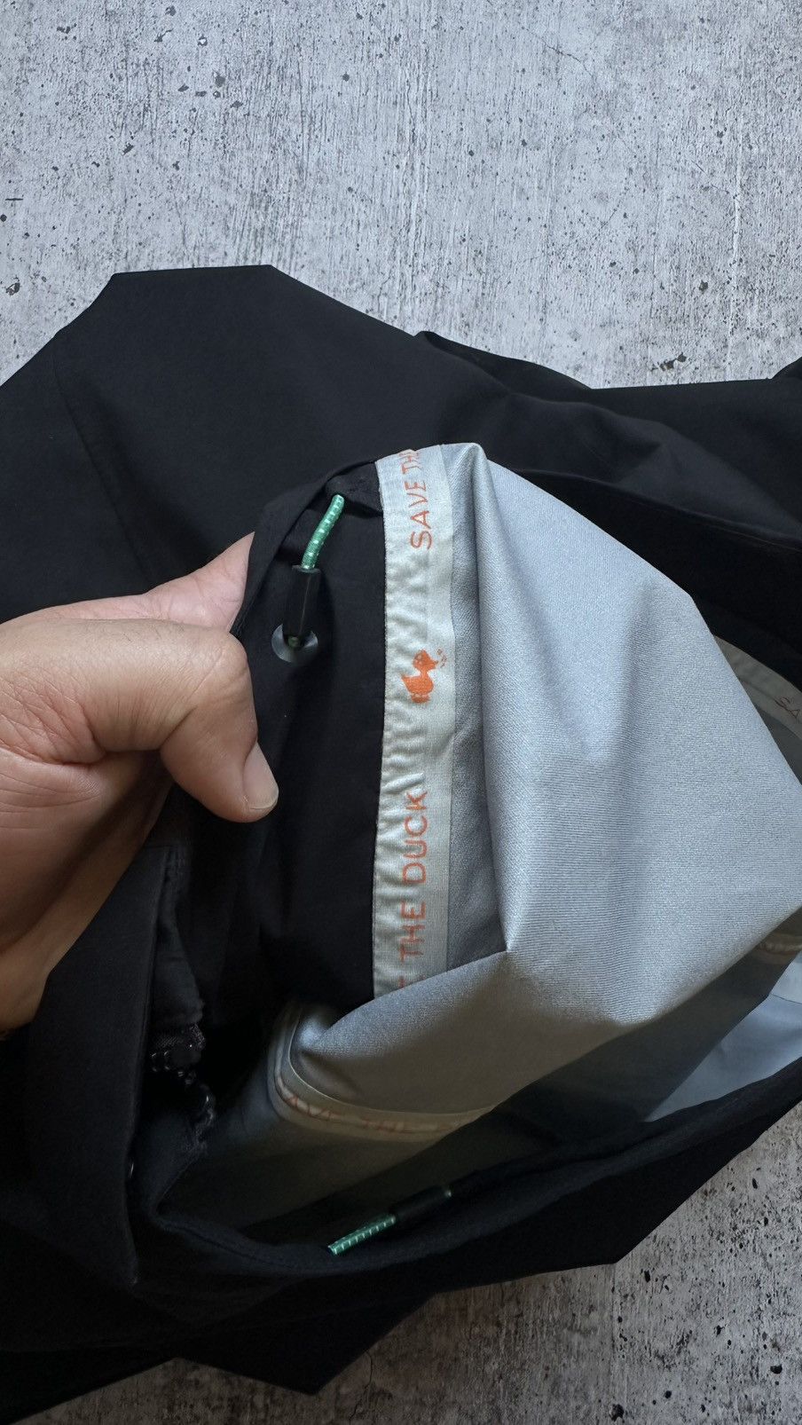 Save The Duck Women's Save the Duck Recycled Long Rain Jacket Size M / US 6-8 / IT 42-44 - 10 Thumbnail
