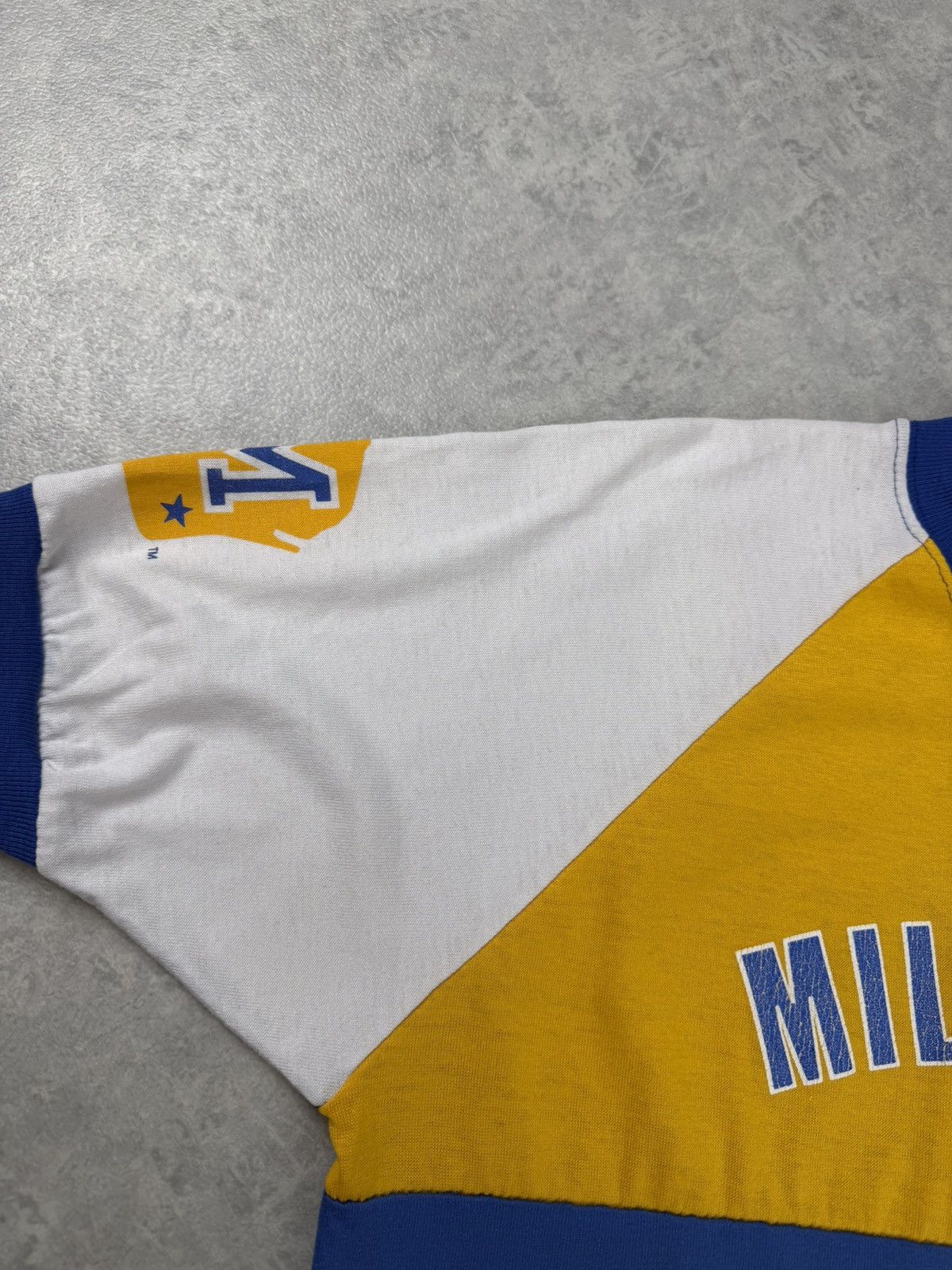 Vintage Vintage Milwaukee Brewers Jersey Shirt Youth XL Fits S Size US S / EU 44-46 / 1 - 6 Thumbnail