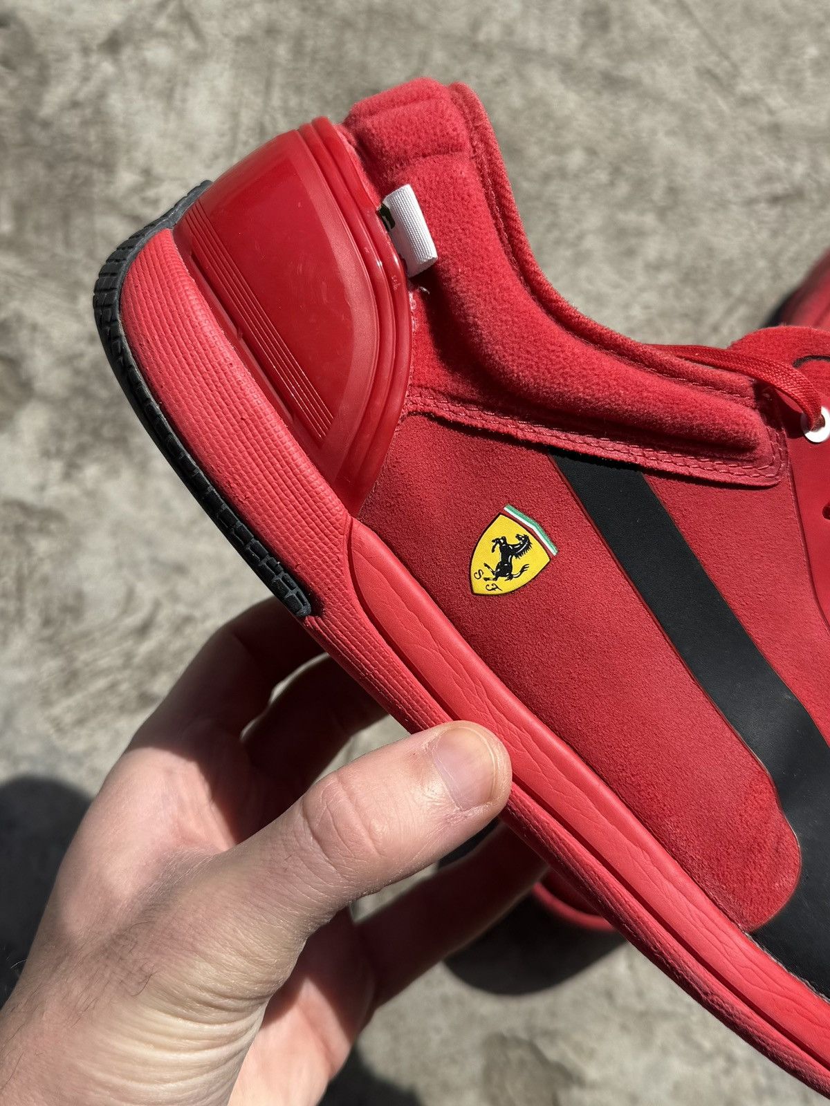Puma Vintage Y2K Puma Ferrari Speed Cat Racing Rare Sneakers Size US 9.5 / EU 42-43 - 2 Thumbnail