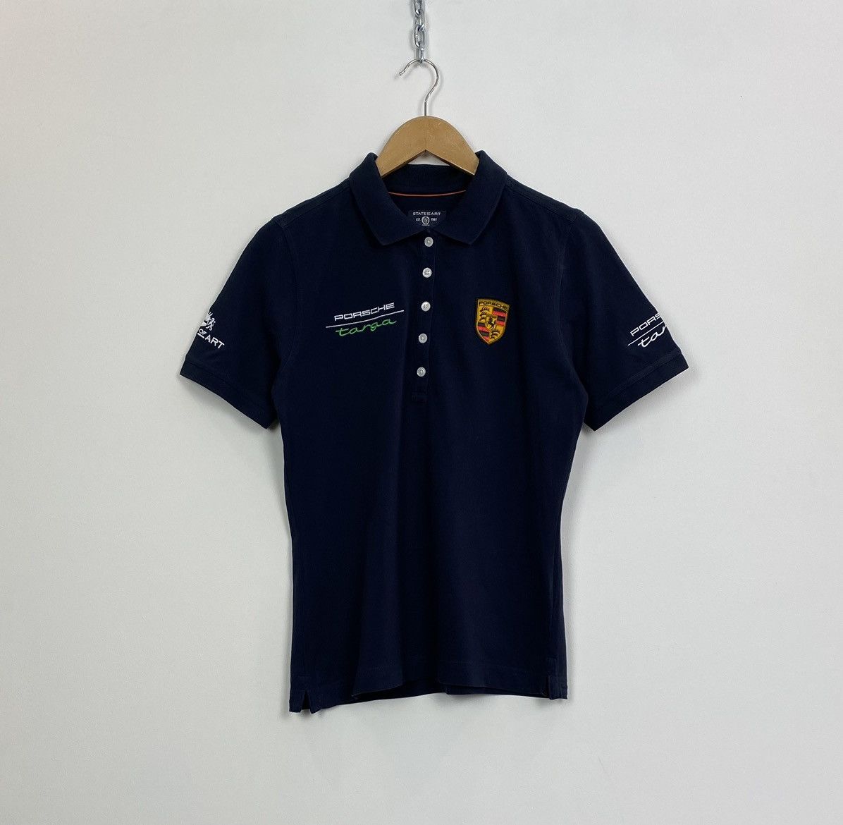 Porsche Design State Of Art Porsche Targa Polo Short Size M Blue Top Size M / US 6-8 / IT 42-44 - 1 Thumbnail
