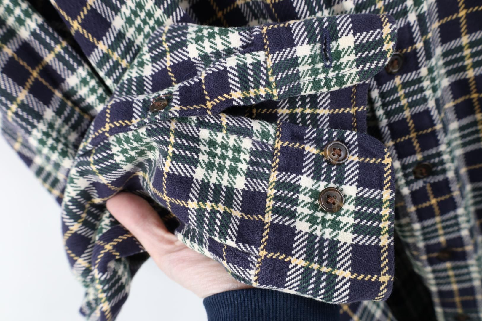 Vintage Vintage 90s Streetwear Flannel Collared Button Down Shirt Size US XL / EU 56 / 4 - 7 Thumbnail