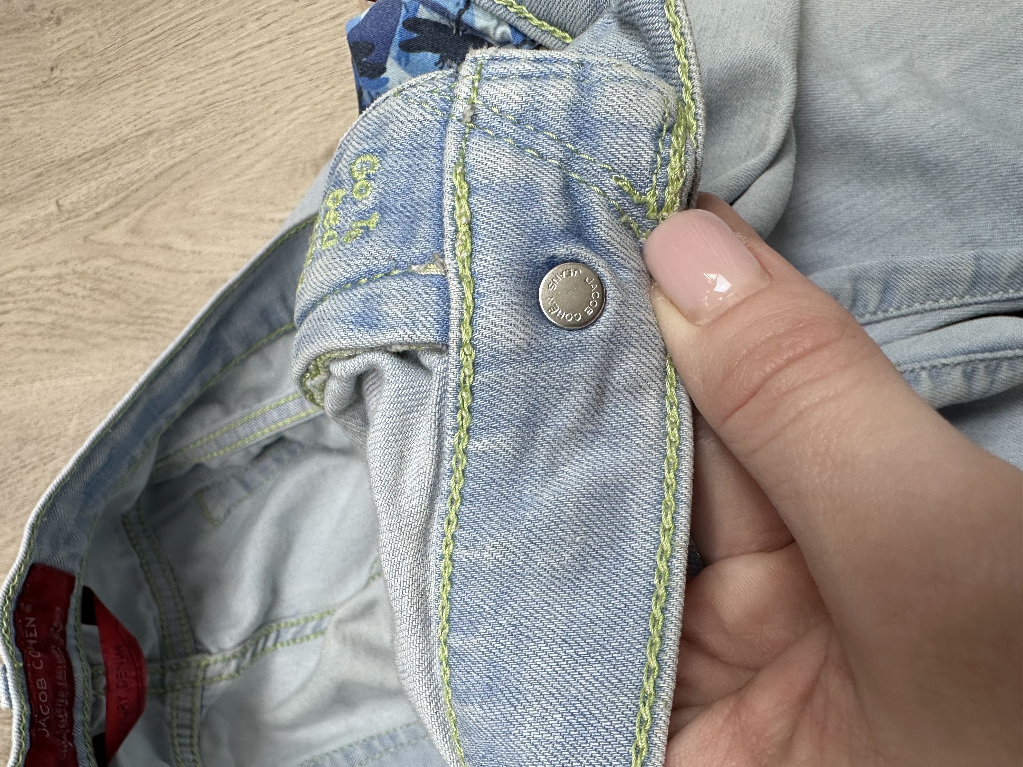 Jacob Cohen × Vintage Jacob Cohen Vintage Womens Denim Pants Jeans Size 34" / US 12 / IT 48 - 6 Thumbnail