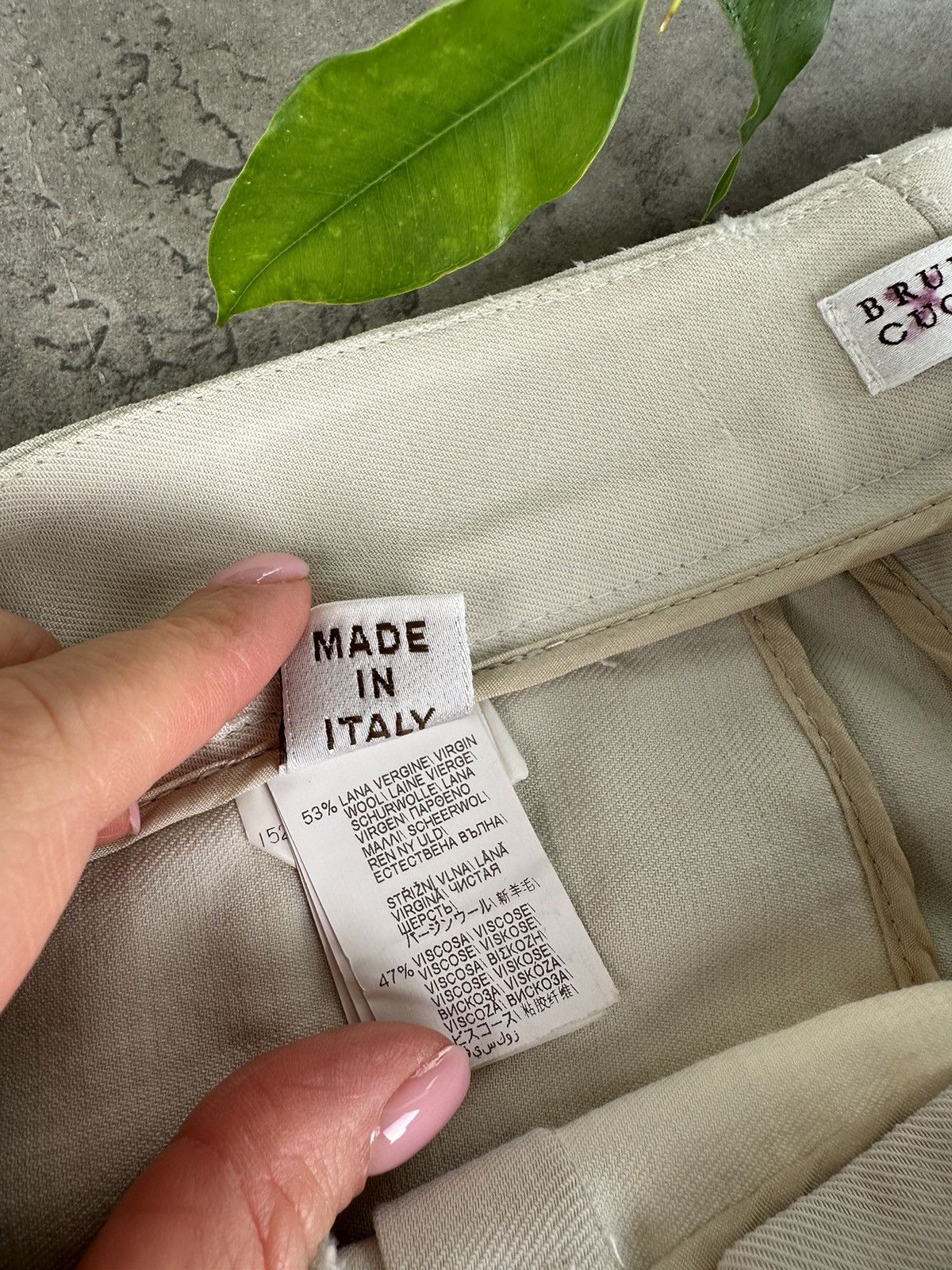 Brunello Cucinelli Brunello Cucinelli Cropped Pants Size 28" / US 6 / IT 42 - 4 Thumbnail