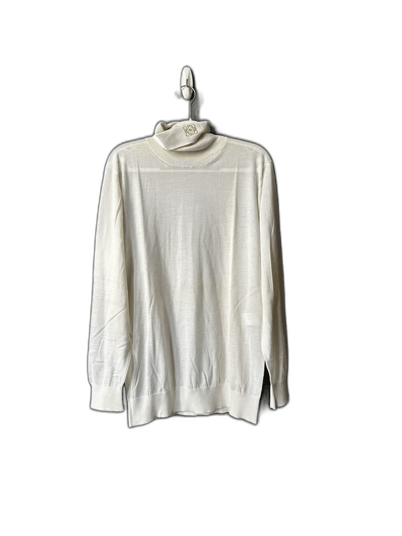 Loewe Loewe High Neck Embroidered Cashmere Sweater Size US L / EU 52-54 / 3 - 1 Thumbnail