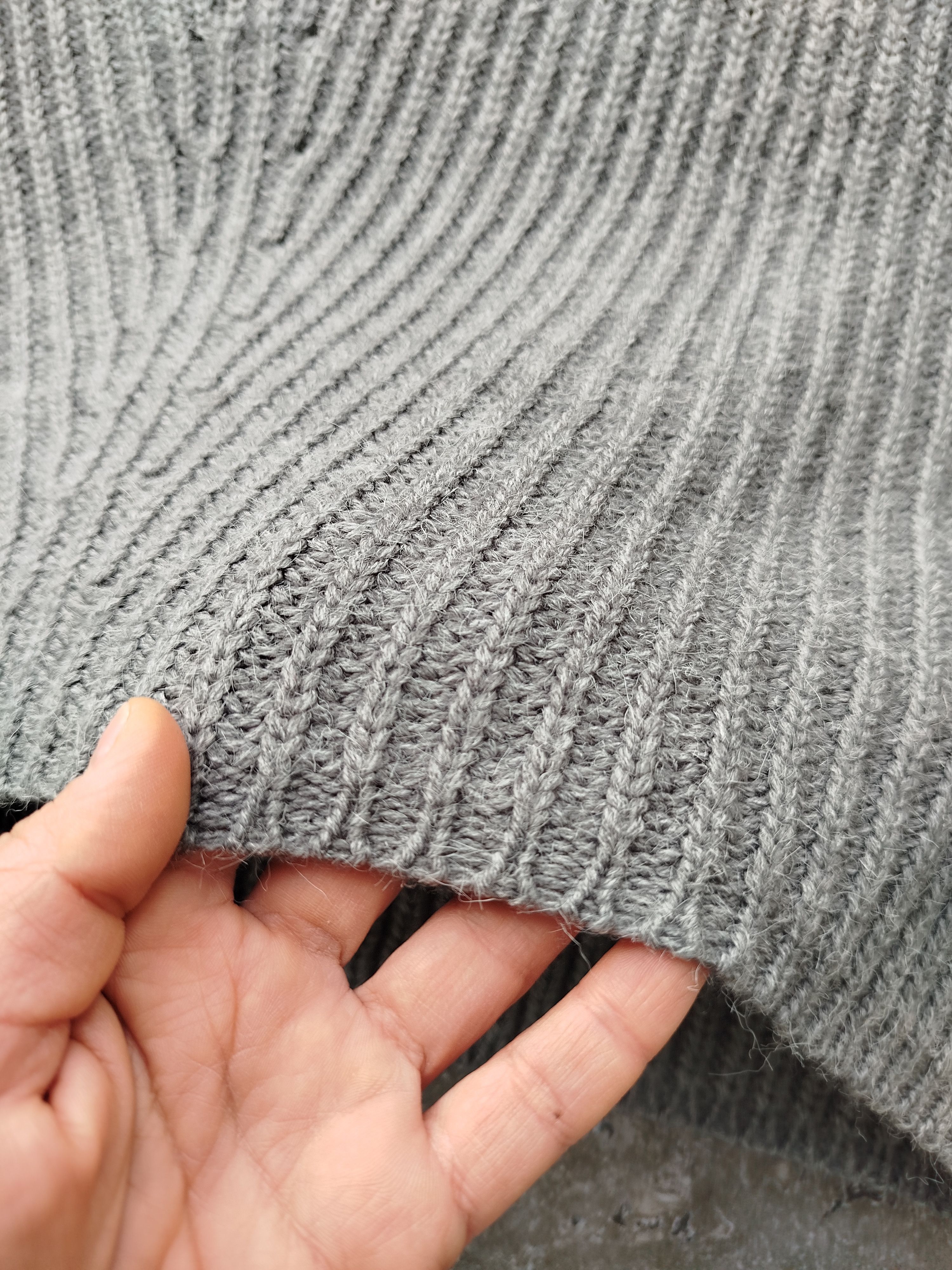 Acne Studios Acne Studios Sweater Ribbed Wool Cashmere SS15 Size L / US 10 / IT 46 - 4 Thumbnail