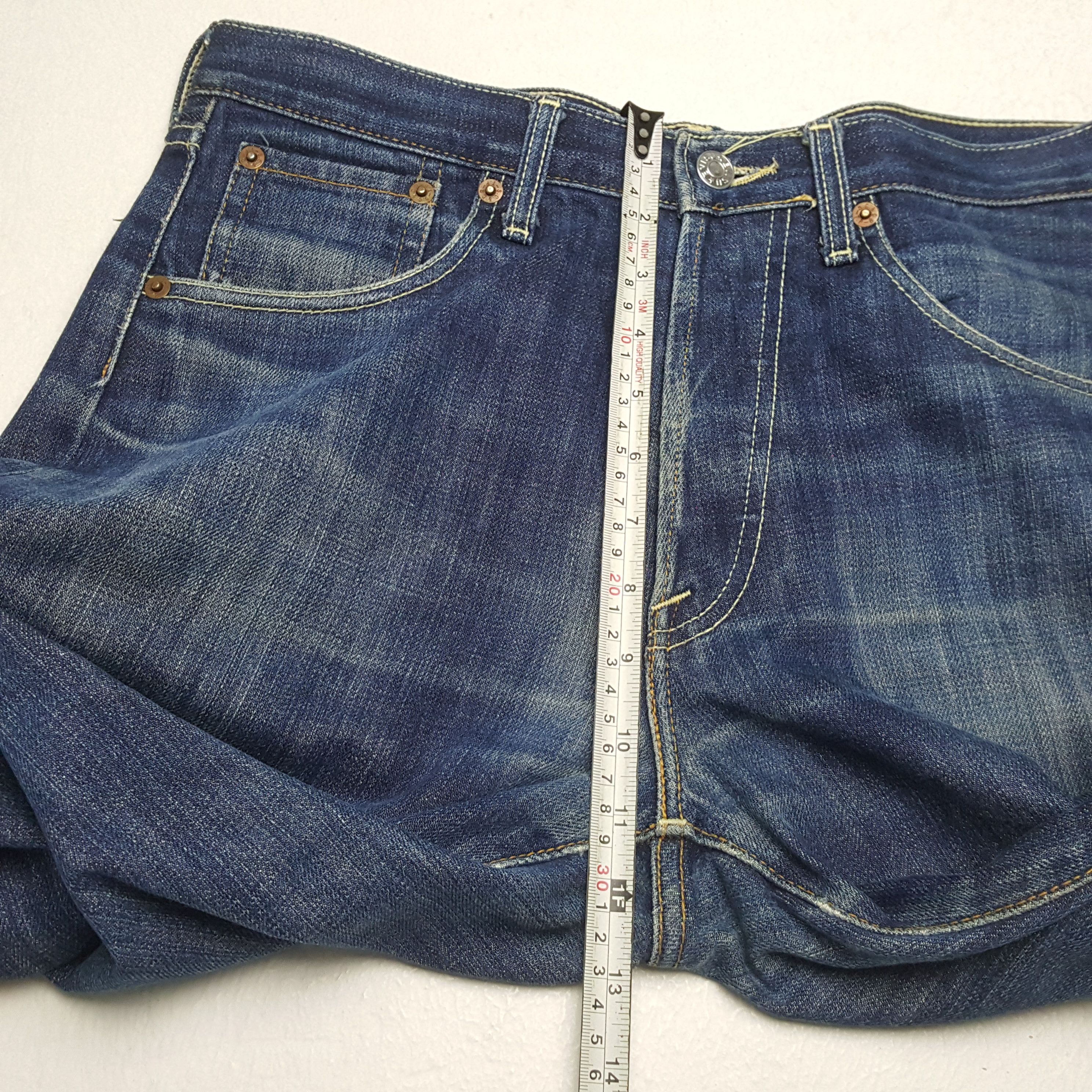 Evisu EVISU Japanese Brand Streetwear Custom Daicock Jeans Size US 31 - 8 Thumbnail