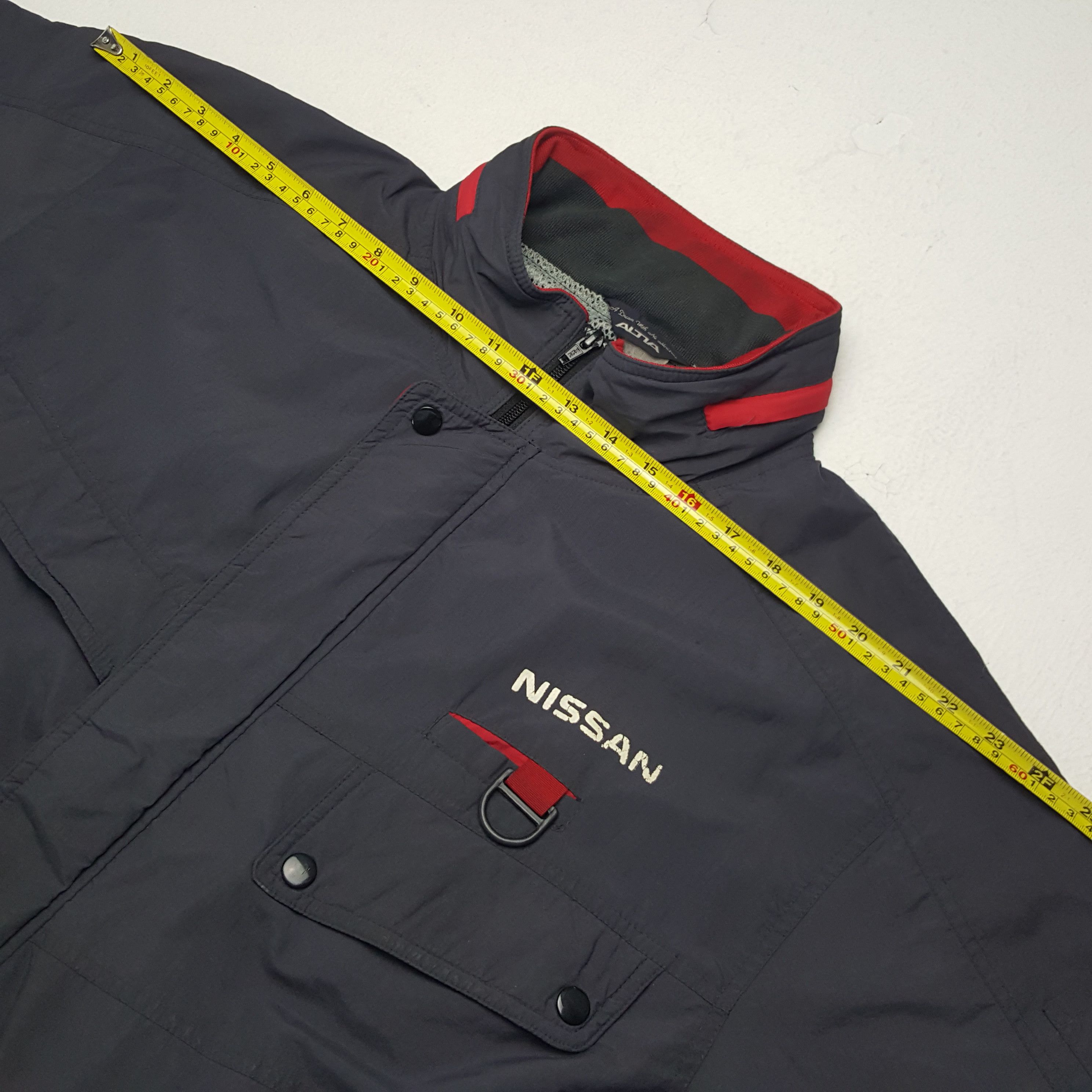 Japanese Brand × Vintage Vintage Nissan Worker Windbreaker Jacket Size US XL / EU 56 / 4 - 6 Thumbnail