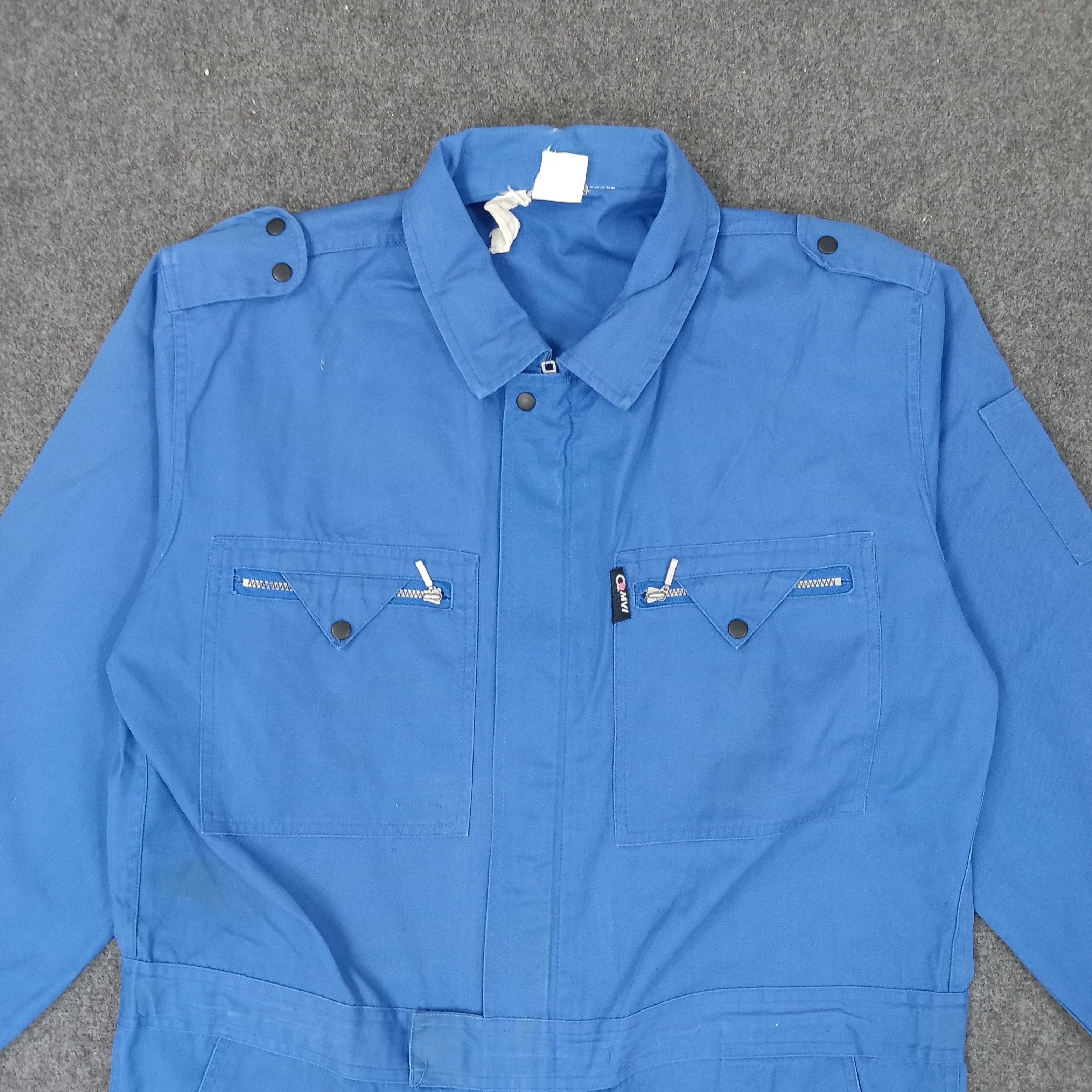 Japanese Brand Kobuta Agriculture Machinery Worker Coverall Jacket C238N16 Size US L / EU 52-54 / 3 - 6 Thumbnail
