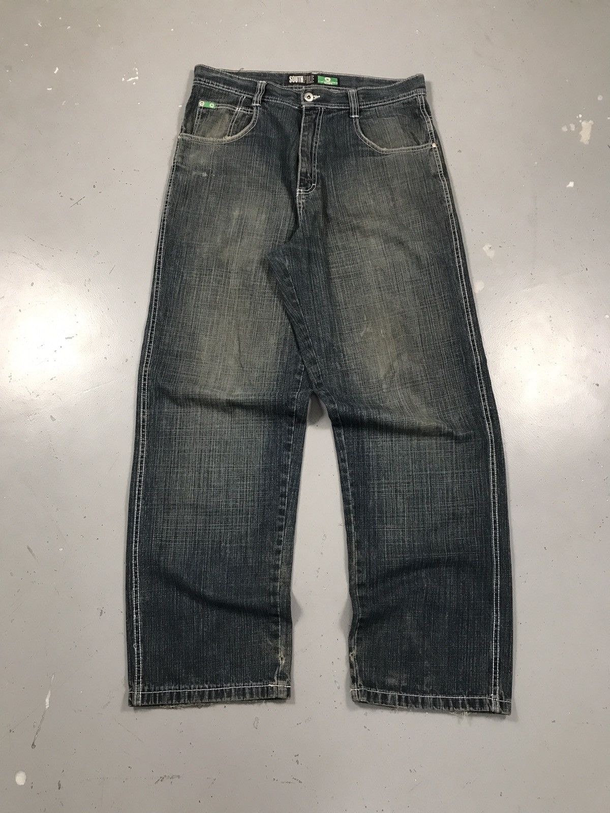 Bundle of 3 vintage Southpole tabs baggy fit denim 34x33