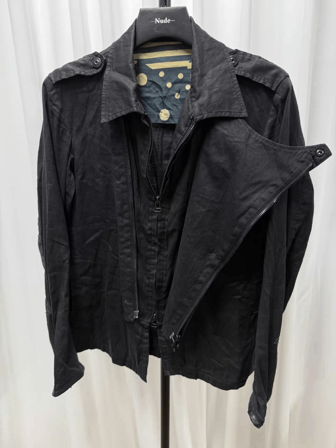 Yohji Yamamoto Yohji Yamamoto Yohji Yamamoto Y's Linen Zip-up Jacket-2506 Size US S / EU 44-46 / 1 - 4 Thumbnail