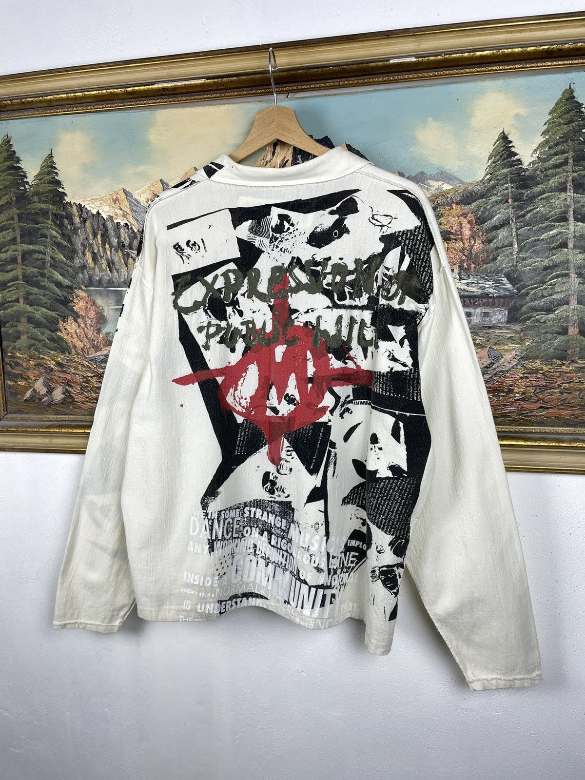 Affliction Affliction Avant Garde Y2k Vintage Shirt Cyber Opium Swag Size US XL / EU 56 / 4 - 8 Thumbnail