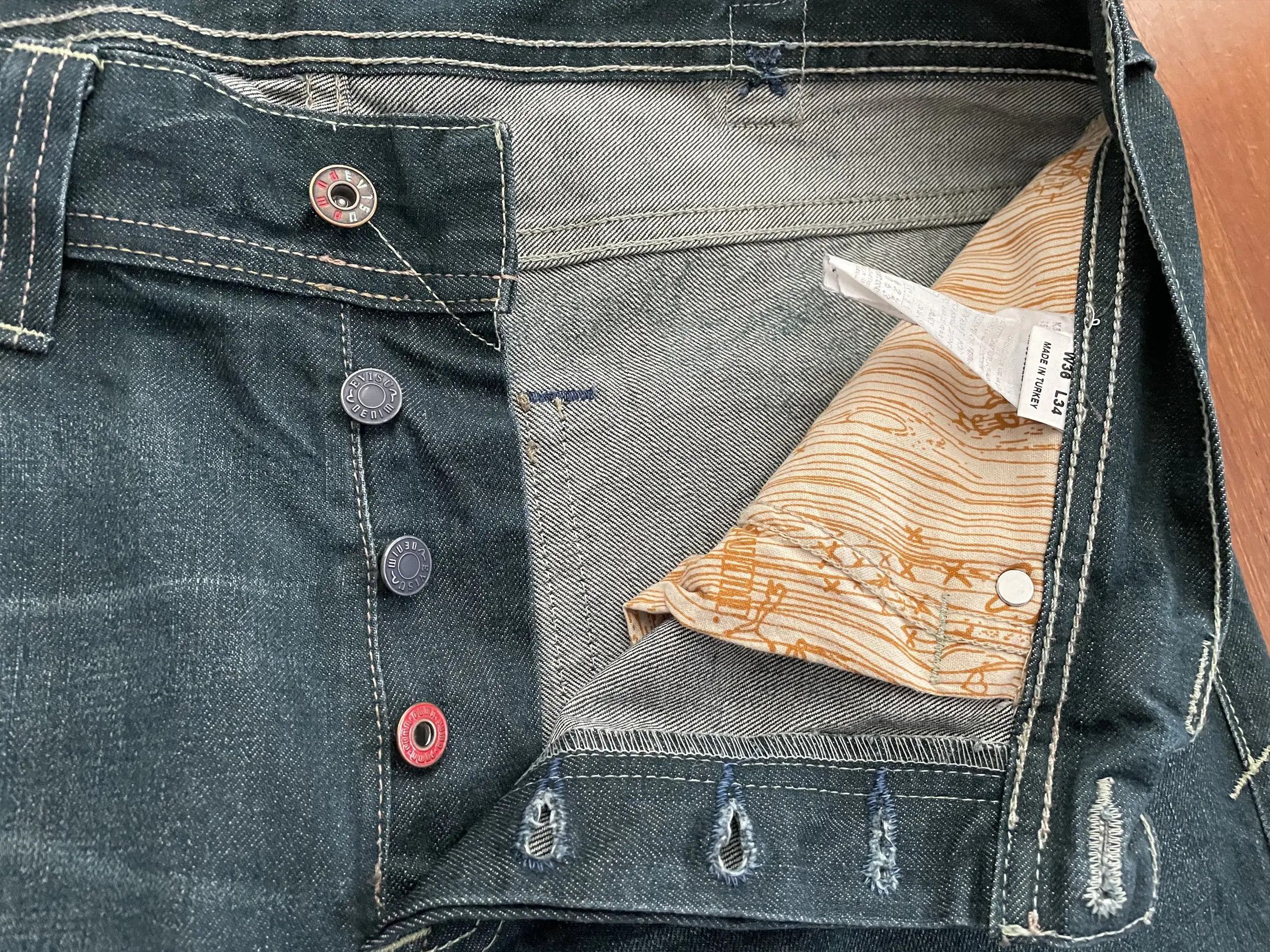 Evisu × Puma Evisu Puma Denim collaboration jeans Size US 36 / EU 52 - 6 Thumbnail