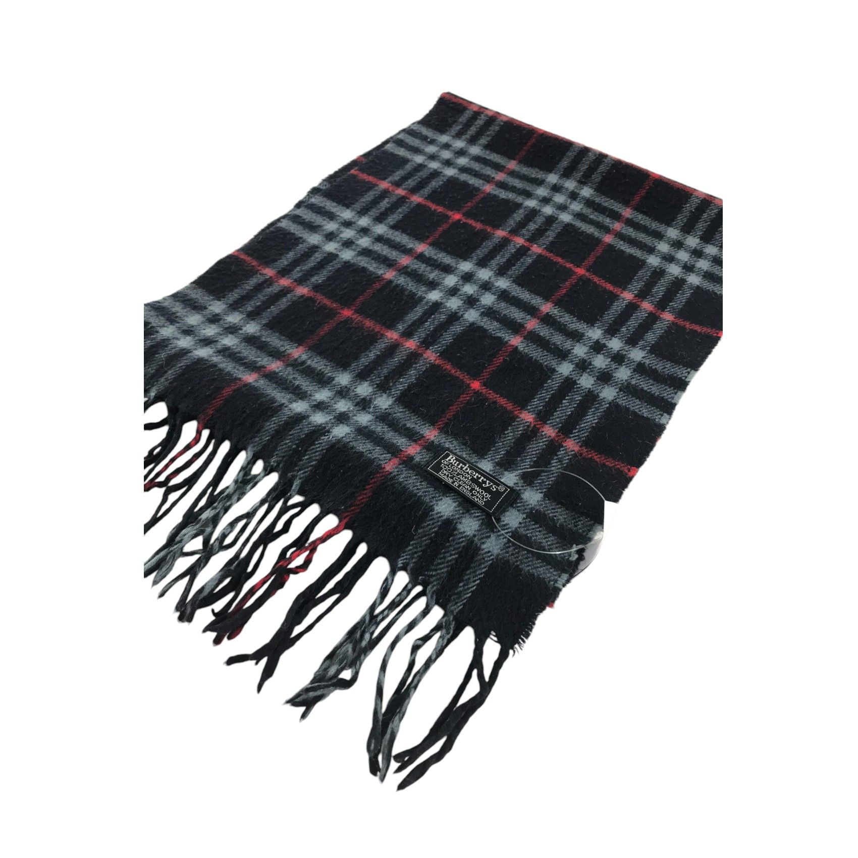 Burberry × Vintage Burberry Scarf / Muffler / Neckwear - WW2794 Size ONE SIZE - 3 Thumbnail