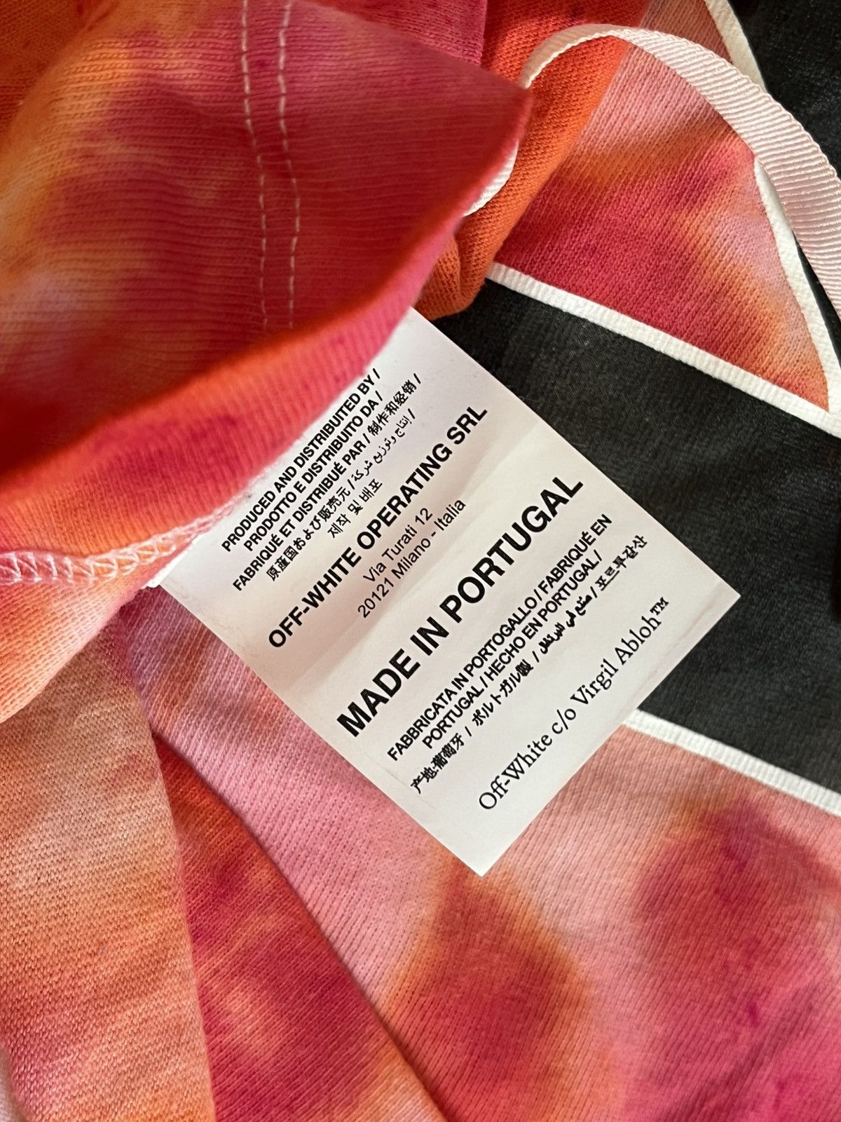 Off-White Off White Caravaggio Arrow Tie Dye Size US S / EU 44-46 / 1 - 8 Thumbnail