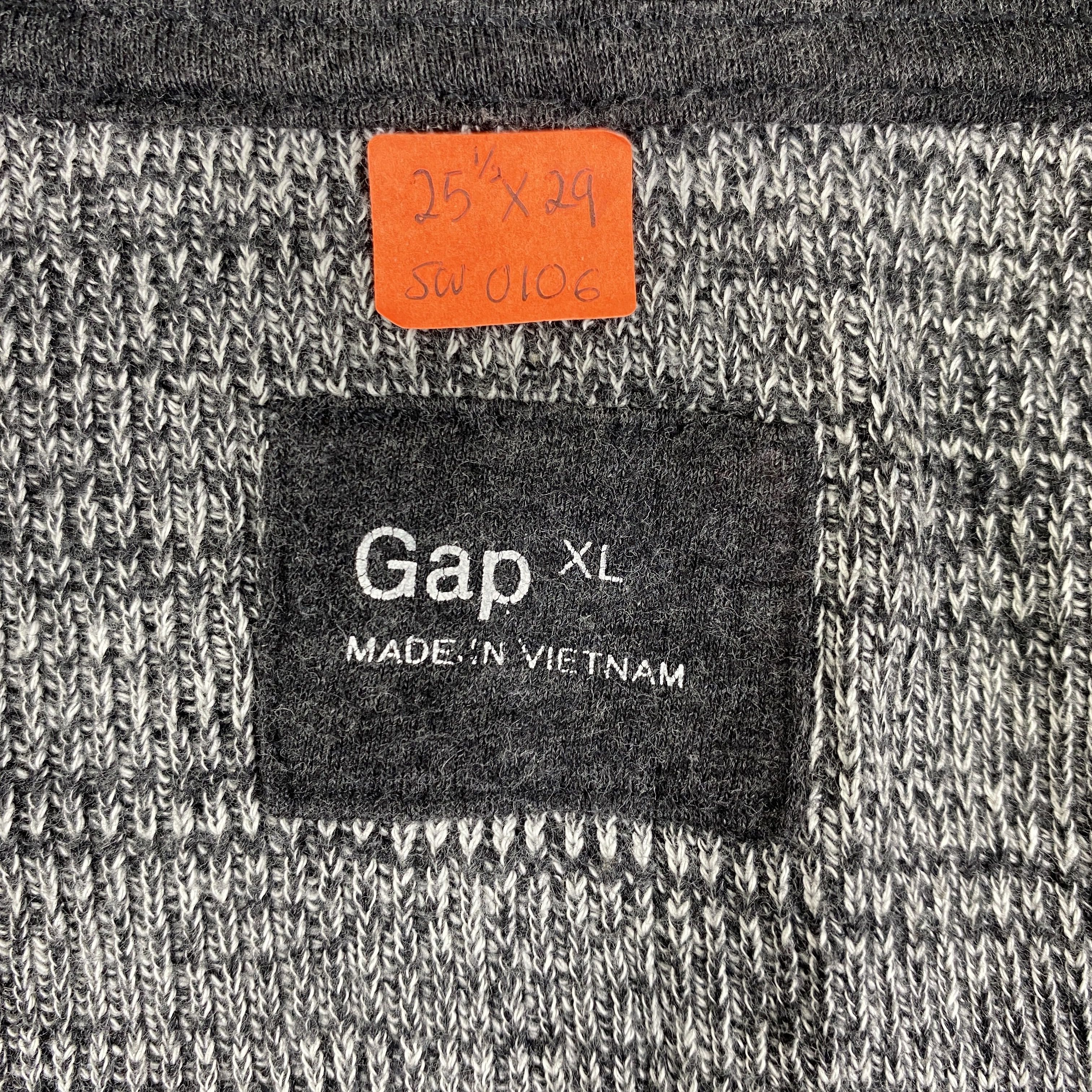 Gap Vintage GAP Plain Zipper Sweatshirt - SW0106 Size US XL / EU 56 / 4 - 9 Thumbnail