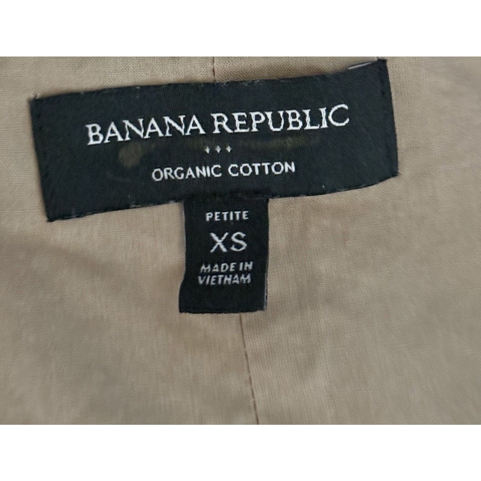 Banana Republic Banana Republic Dress Womens XS Beige Puff Sleeve Midi Size XS / US 0-2 / IT 36-38 - 3 Thumbnail