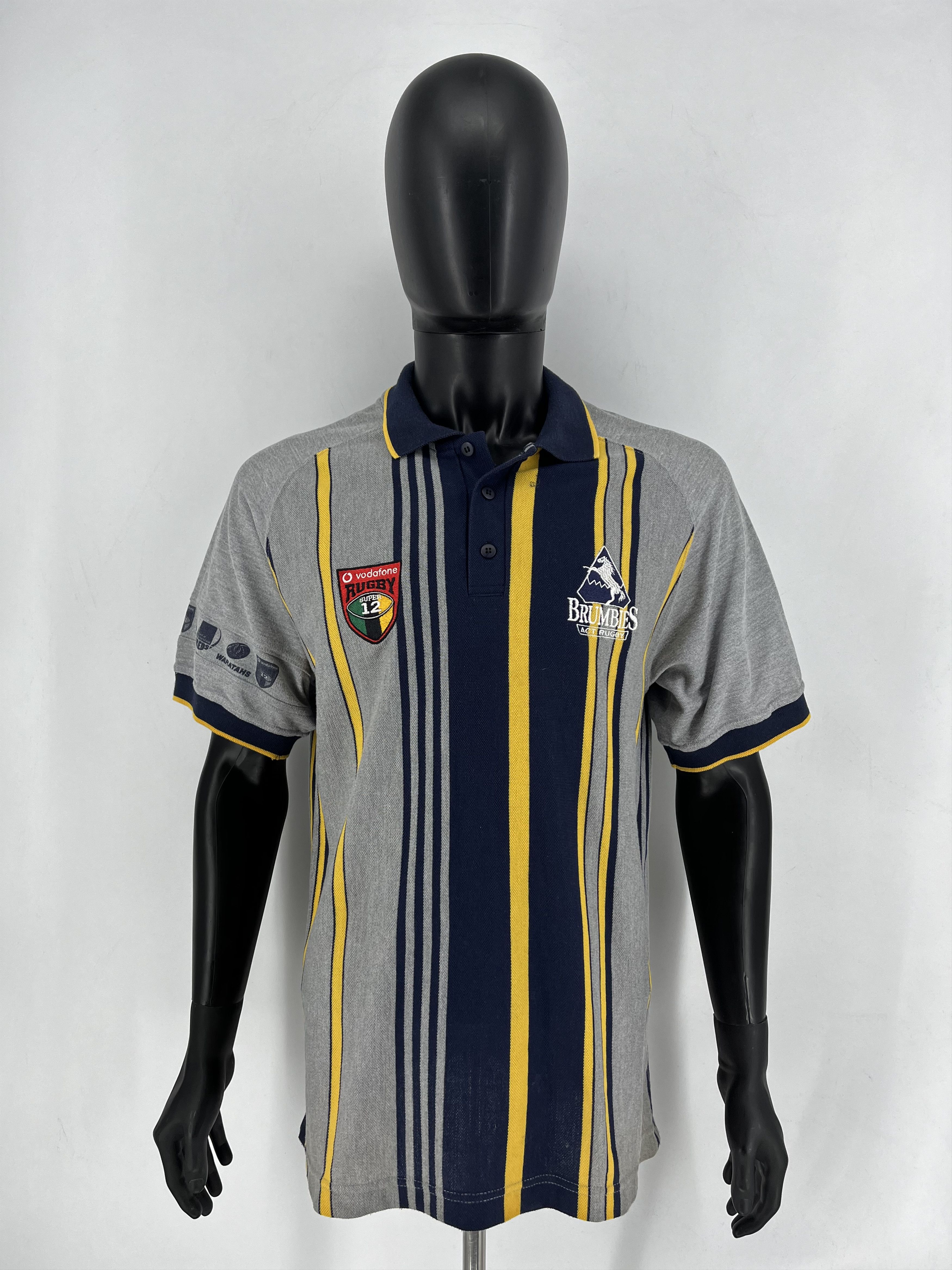 Vintage Vintage Coopers ACT Brumbies Licensed Super 12 Polo Shirt Size US M / EU 48-50 / 2 - 1 Thumbnail