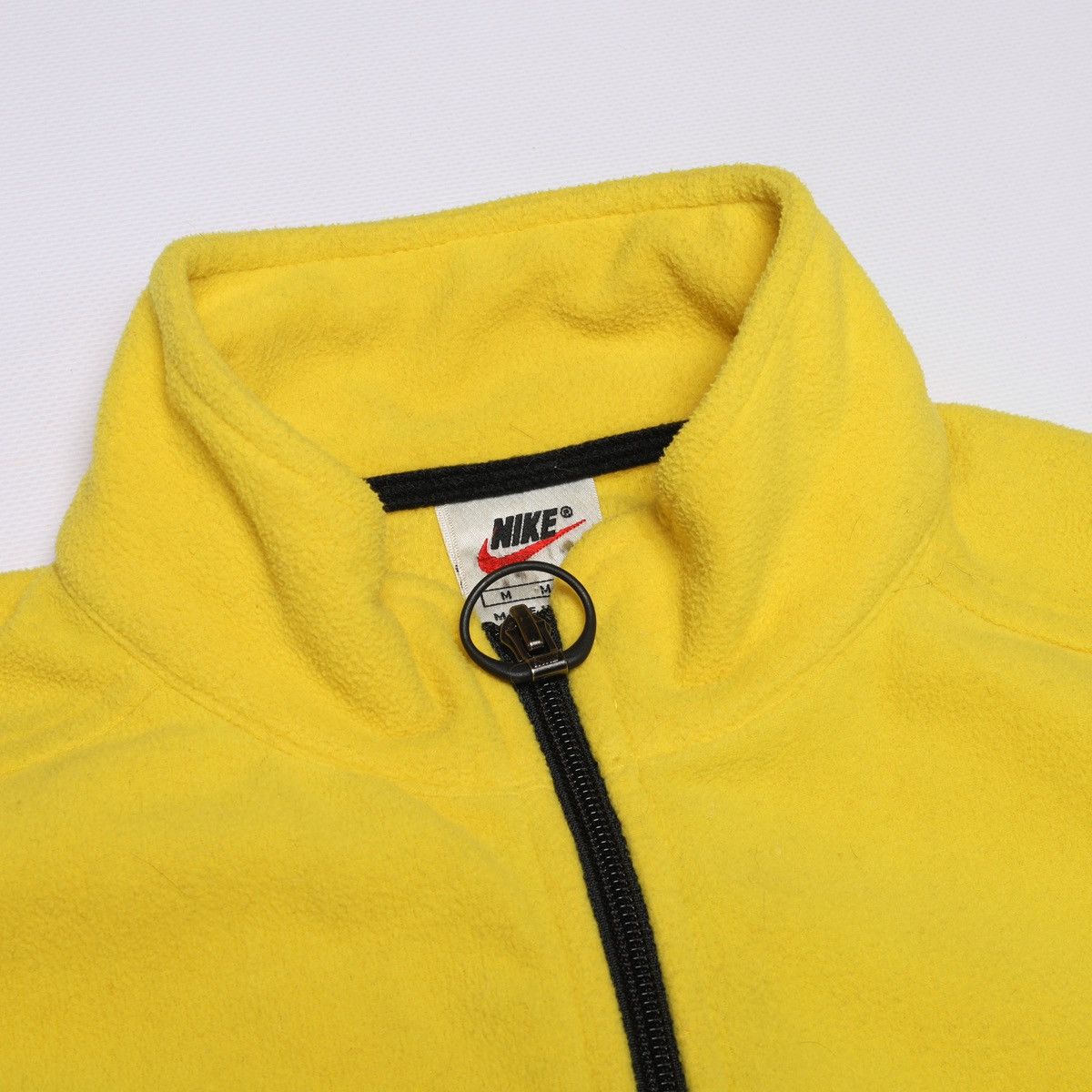 Nike Nike Vintage Yellow Fleece Vest Zip Size US M / EU 48-50 / 2 - 3 Thumbnail