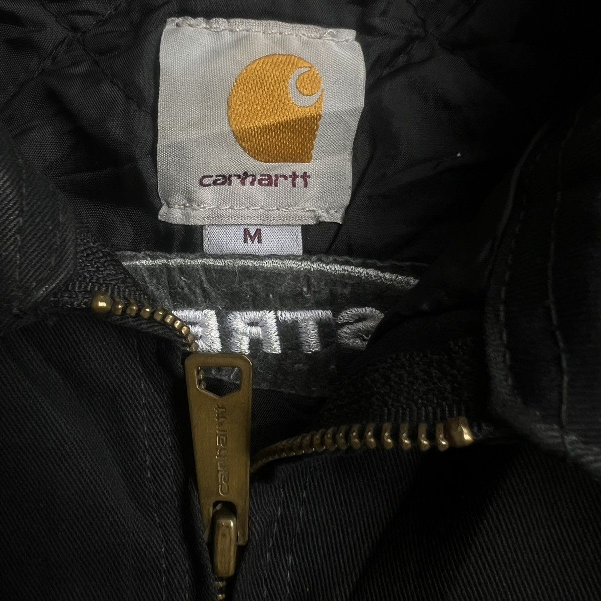 Carhartt × Vintage Vintage Carhartt Detroit Style Black Jacket Size US S / EU 44-46 / 1 - 3 Thumbnail
