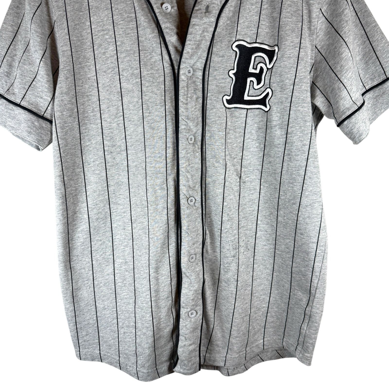 Empyre Empyre 2018 Striped Embroidred Urban Baseball Jersey Men’s M Size US S / EU 44-46 / 1 - 6 Thumbnail
