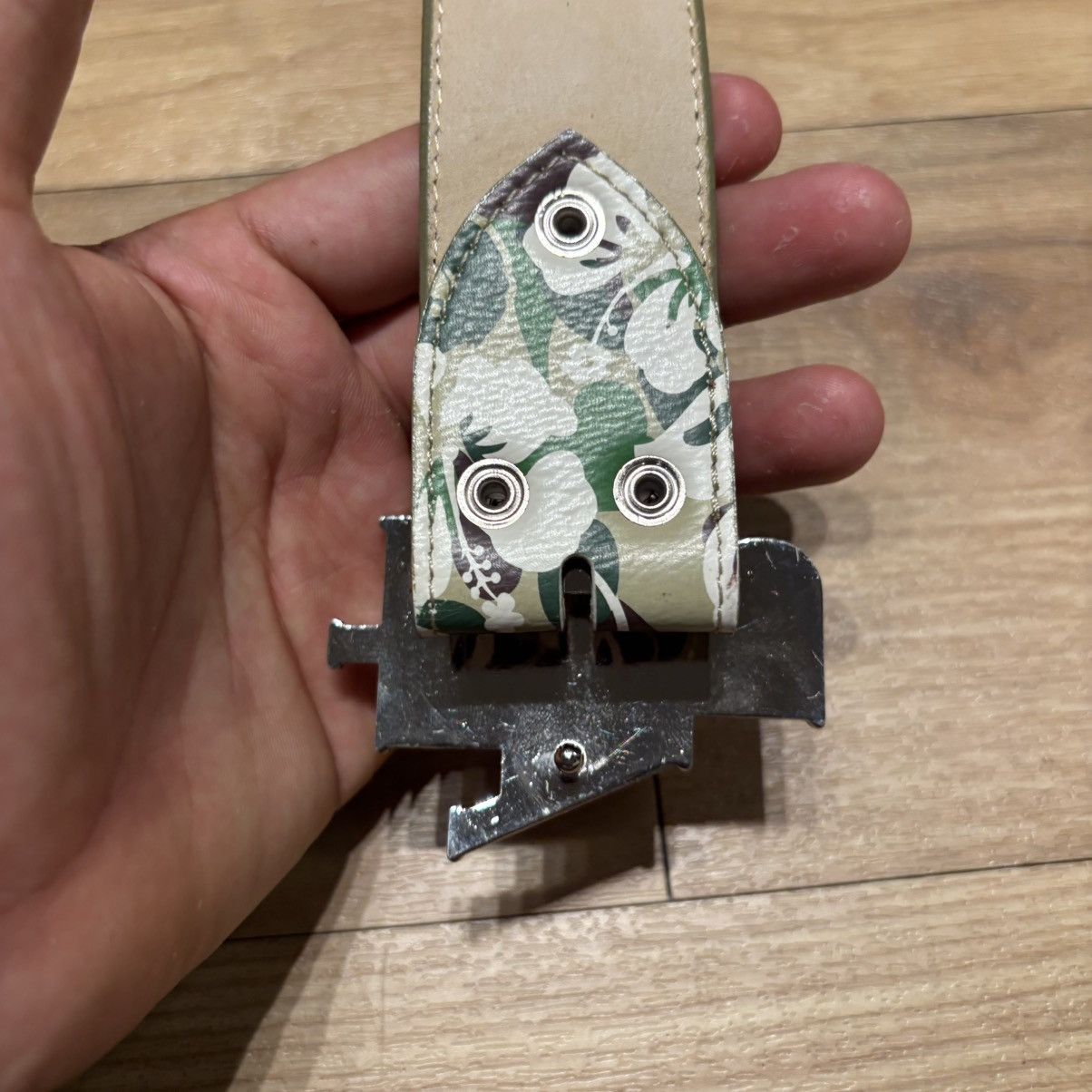 Bape Bape Aloha Camo Belt Size 30 - 6 Thumbnail
