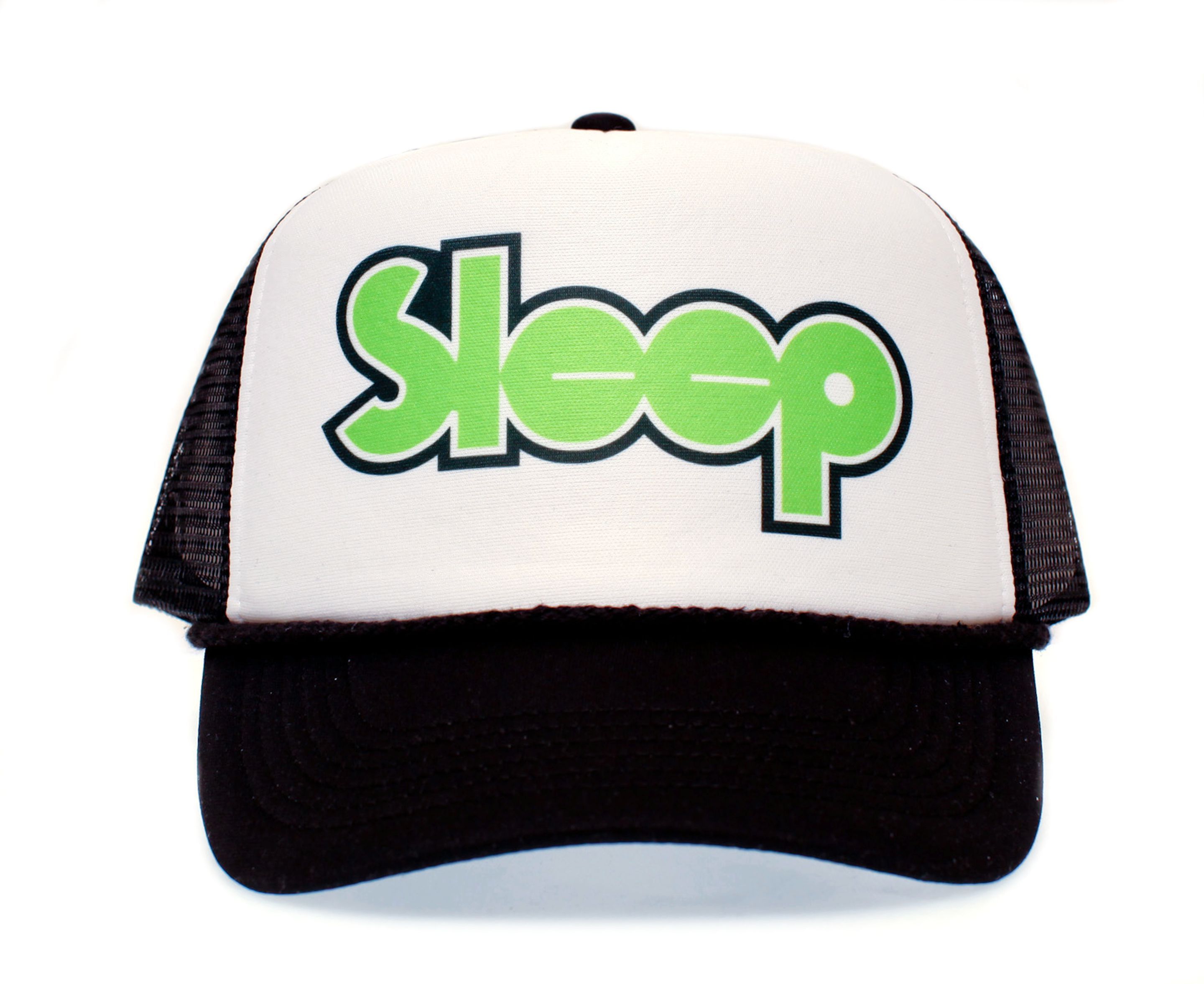 Other Sleep Rock Band Truckers Hat Stoner Adjustable Black/White Size ONE SIZE - 1 Preview