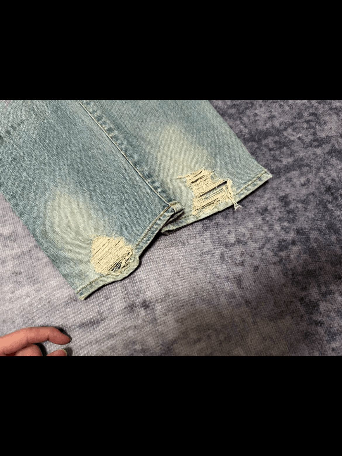 Saint Laurent Paris Saint Laurent Paris by Hedi 14SS Distressed D02 Denim Size US 32 / EU 48 - 5 Thumbnail