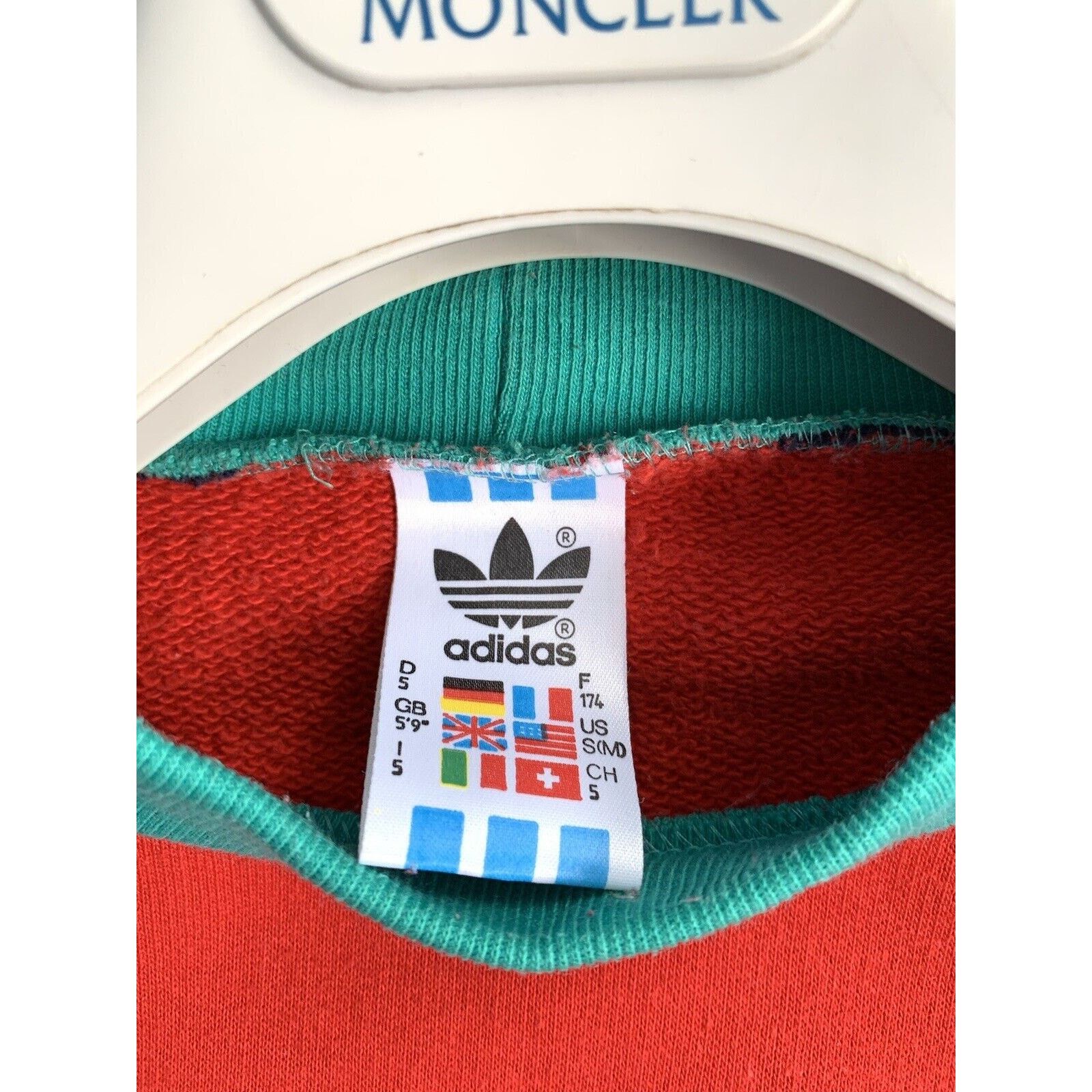 Adidas × Vintage Men's ADIDAS ORIGINALS Sweatshirt 80s Pullover Jumper SZ S Size US S / EU 44-46 / 1 - 3 Thumbnail