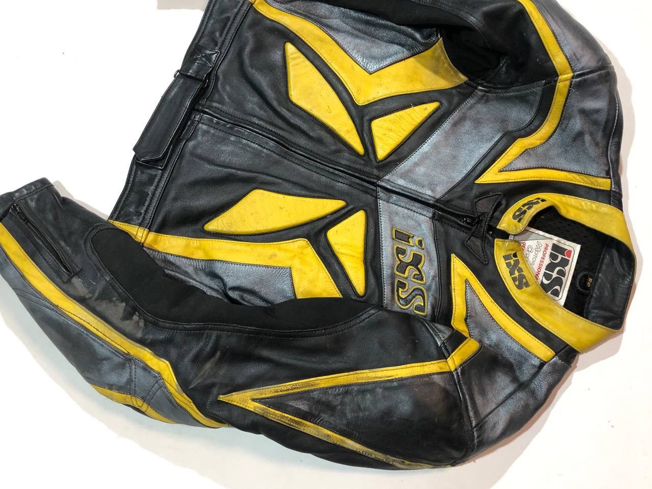 Japanese Brand IXS Leather Moto Racing Jacket Vintage Size US L / EU 52-54 / 3 - 5 Thumbnail