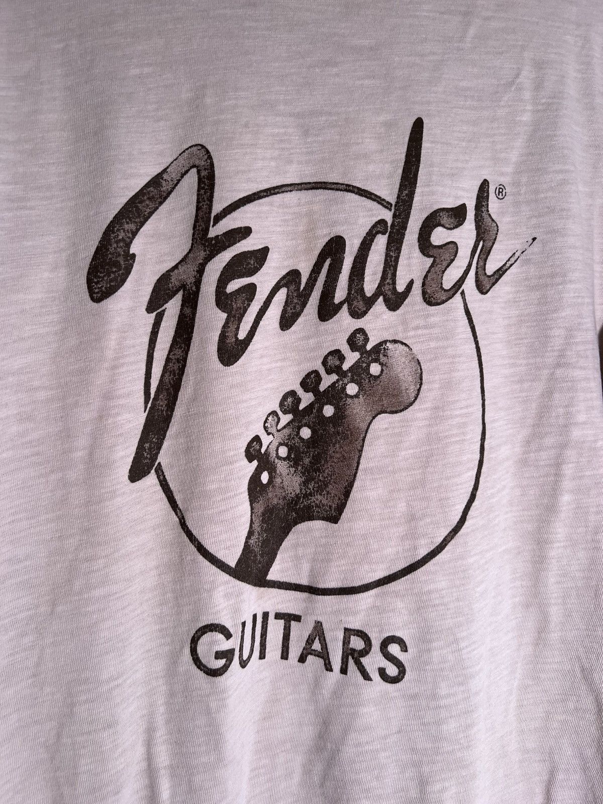 Vintage Y2K 2000's VTG Vintage Style Fender Guitars Lucky Brand Tee Size US L / EU 52-54 / 3 - 4 Thumbnail