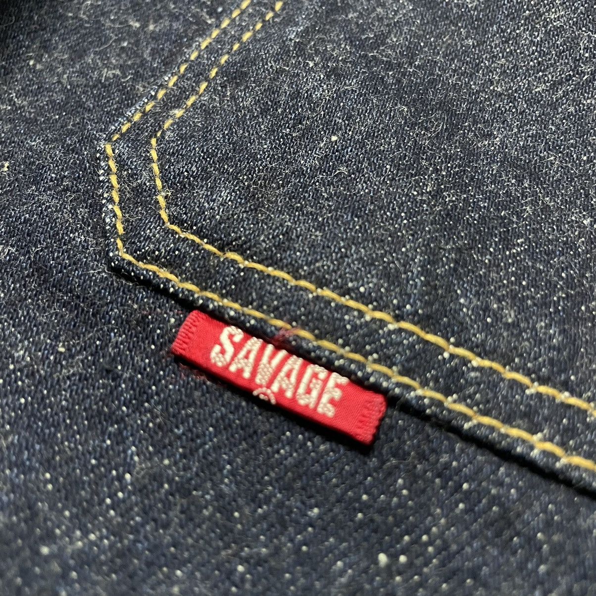 Hysteric Glamour 🇯🇵 VINTAGE SAVAGE GEORGE CUSTER & CO BELL BOTTOM FLARE JEANS Size 26" / US 2 / IT 38 - 13 Thumbnail