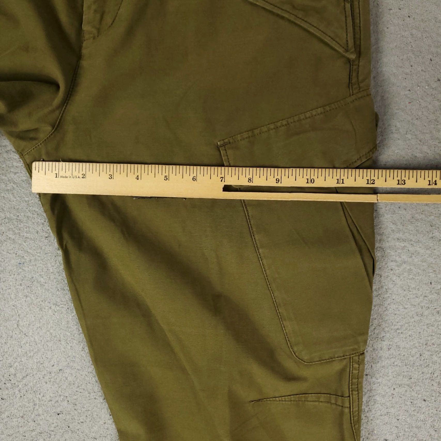 Rag & Bone Rag & Bone Pants Womens 28 Green Cargo Ankle Zip Tapered Jogger Size 28" / US 6 / IT 42 - 7 Thumbnail